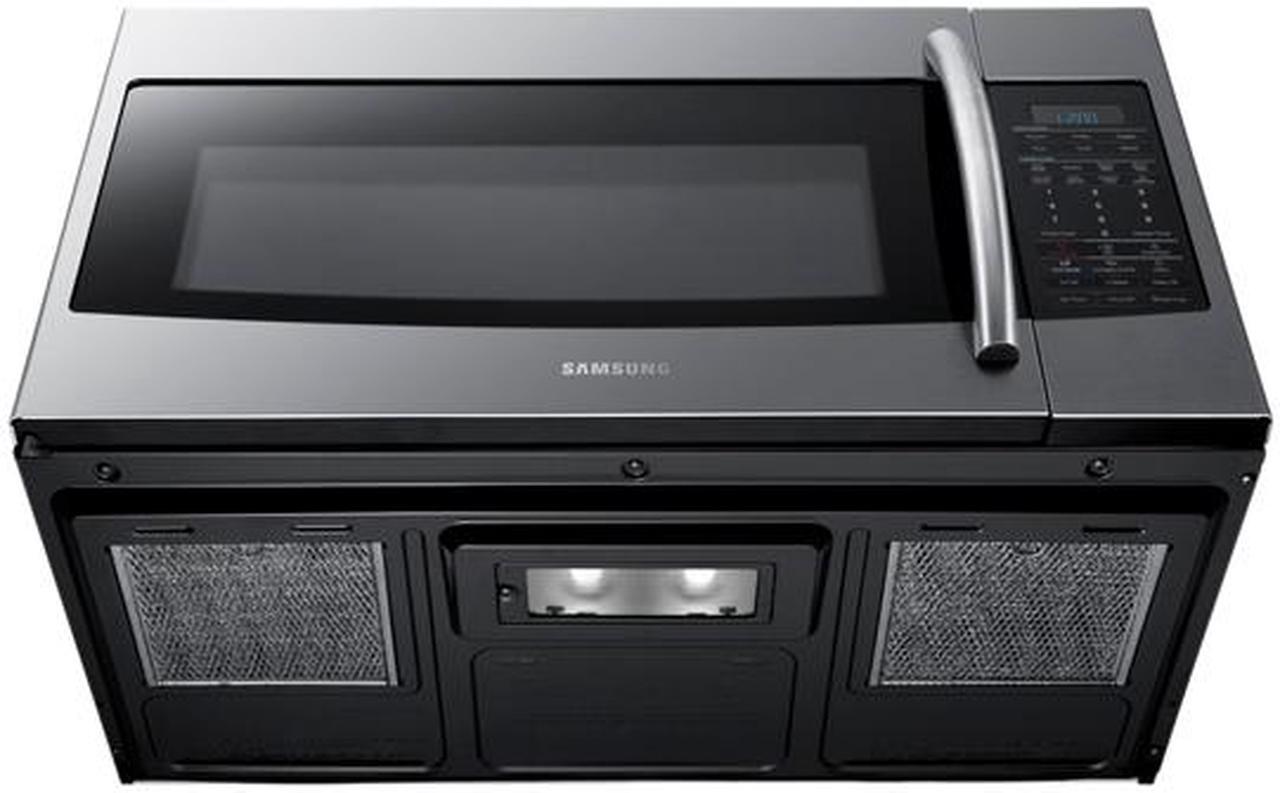 Alt view image 2 of 2 - SAMSUNG 1,700 Watts (Microwave)
1100 Watts Output 1.8 cu. ft. Over-the-Range Microwave SMH1816S Sensor Cook Stainless Steel