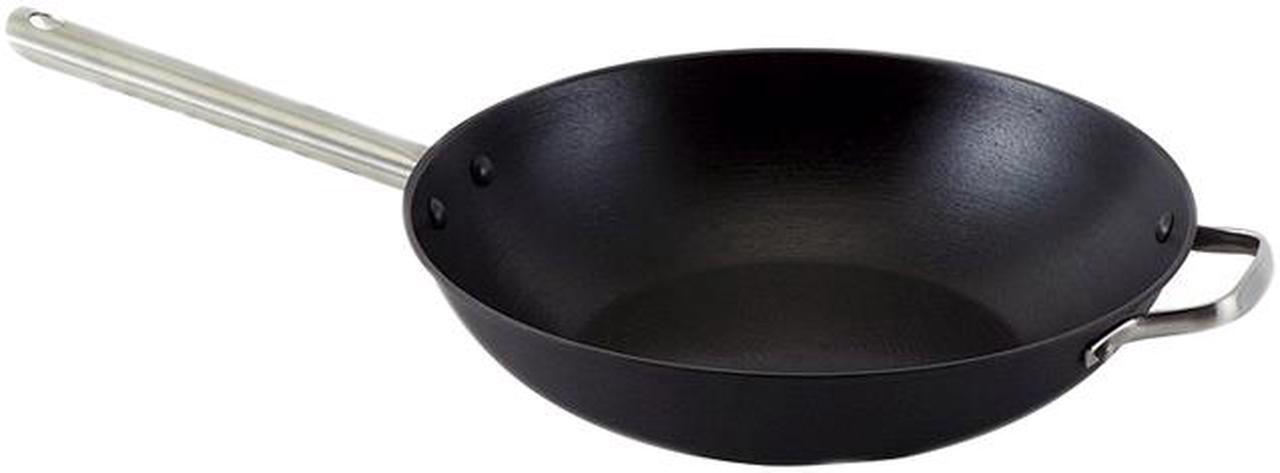 Main image of Cookpro 519 13" Cast Iron Lightweight Heat Black Chinese Wok