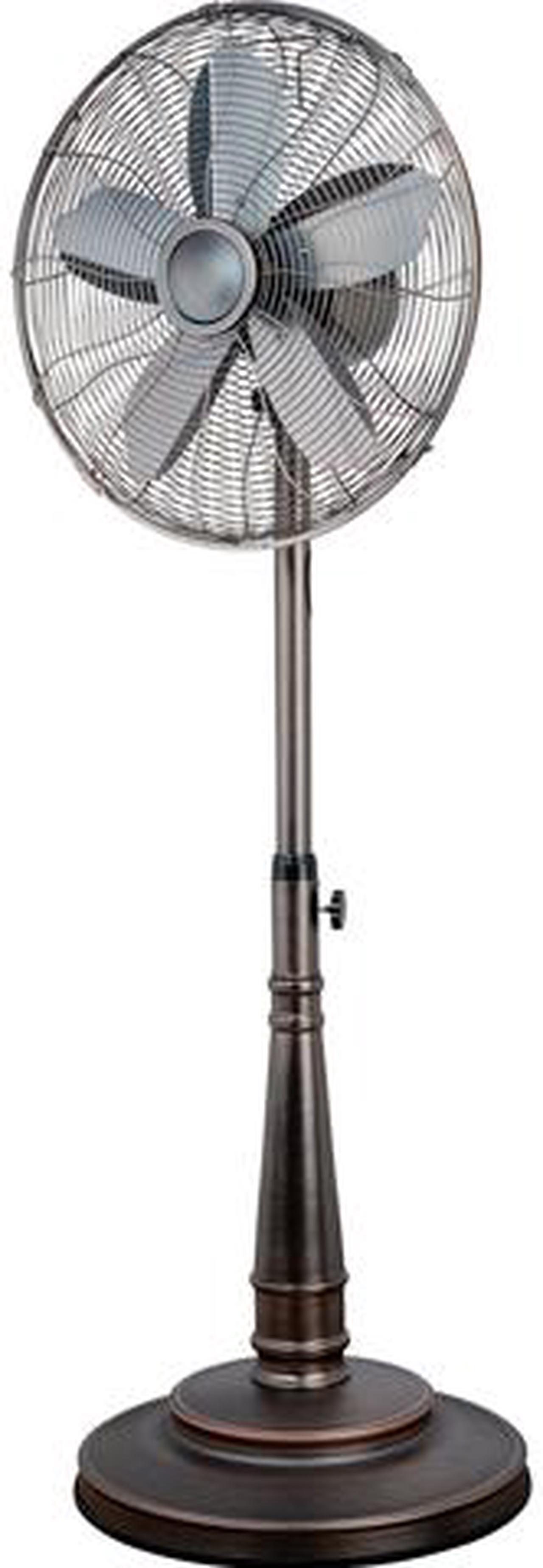 Main image of Optimus 16 Inch Retro Oscillating Stand Fan with Oil Rubbed Bronze Finish F6218