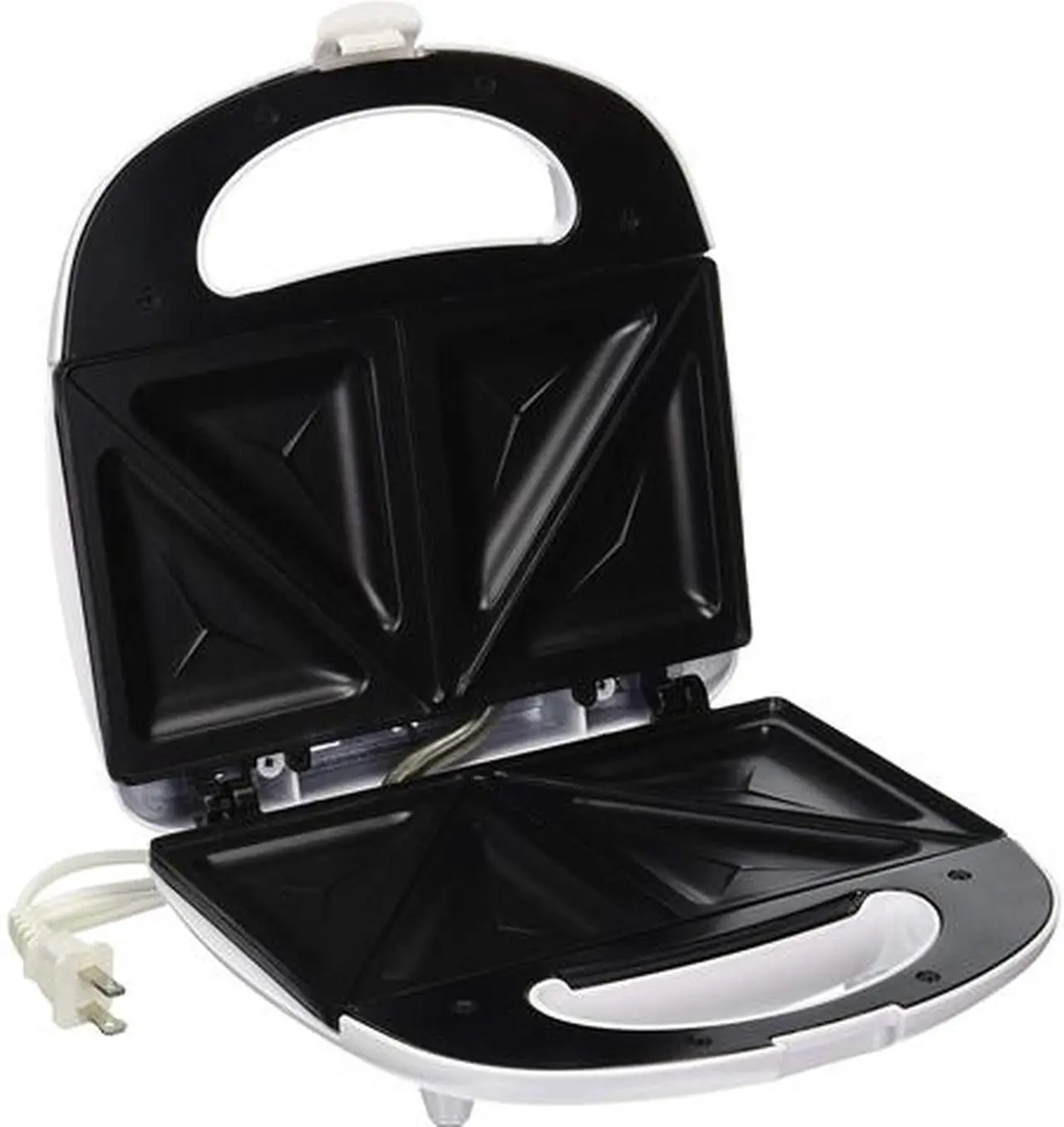 Brentwood White Non-Stick Panini Maker - Thumbnail 2