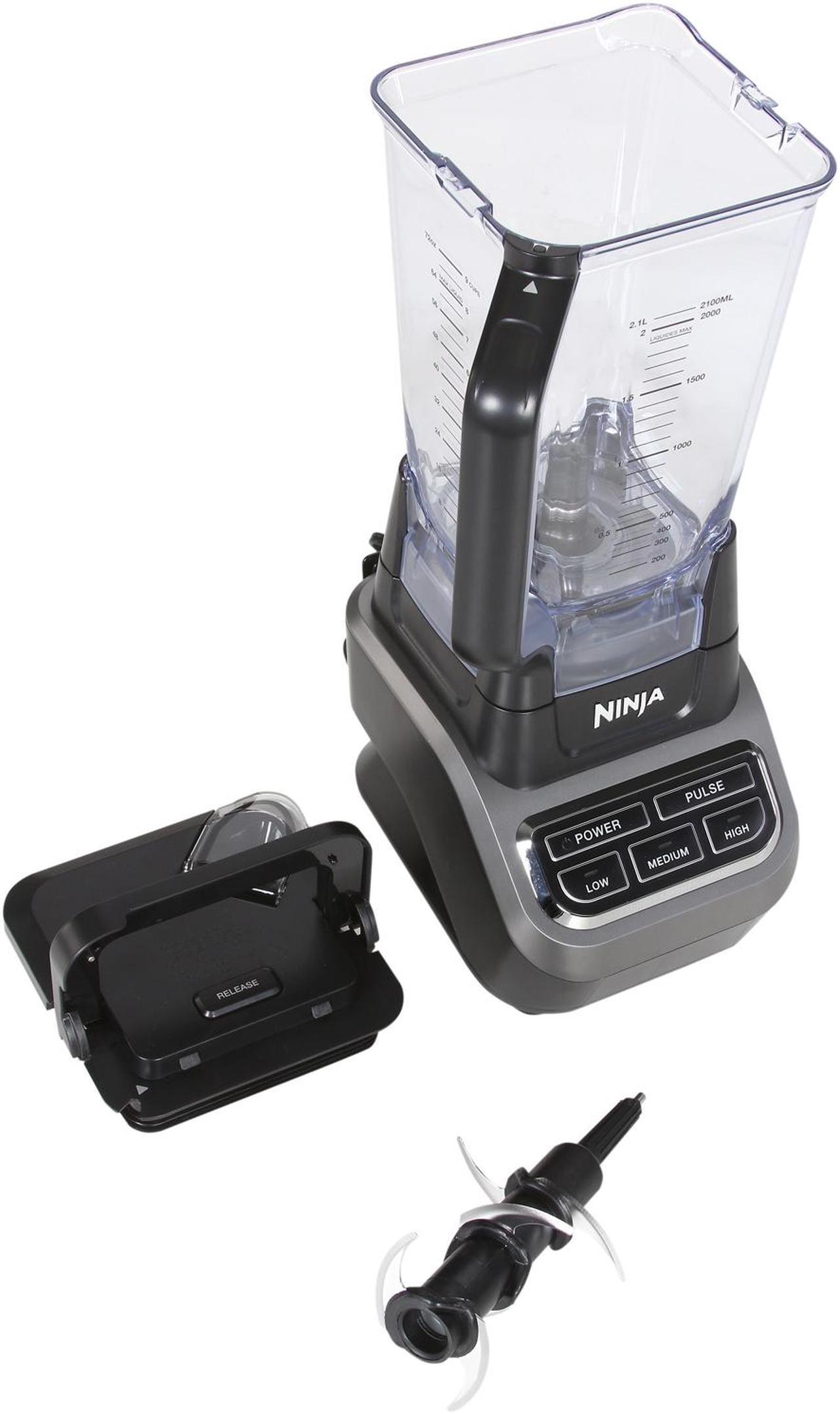Alt view image 6 of 8 - Ninja BL610 Black 72 oz. Jar Size Professional Blender 3 speeds