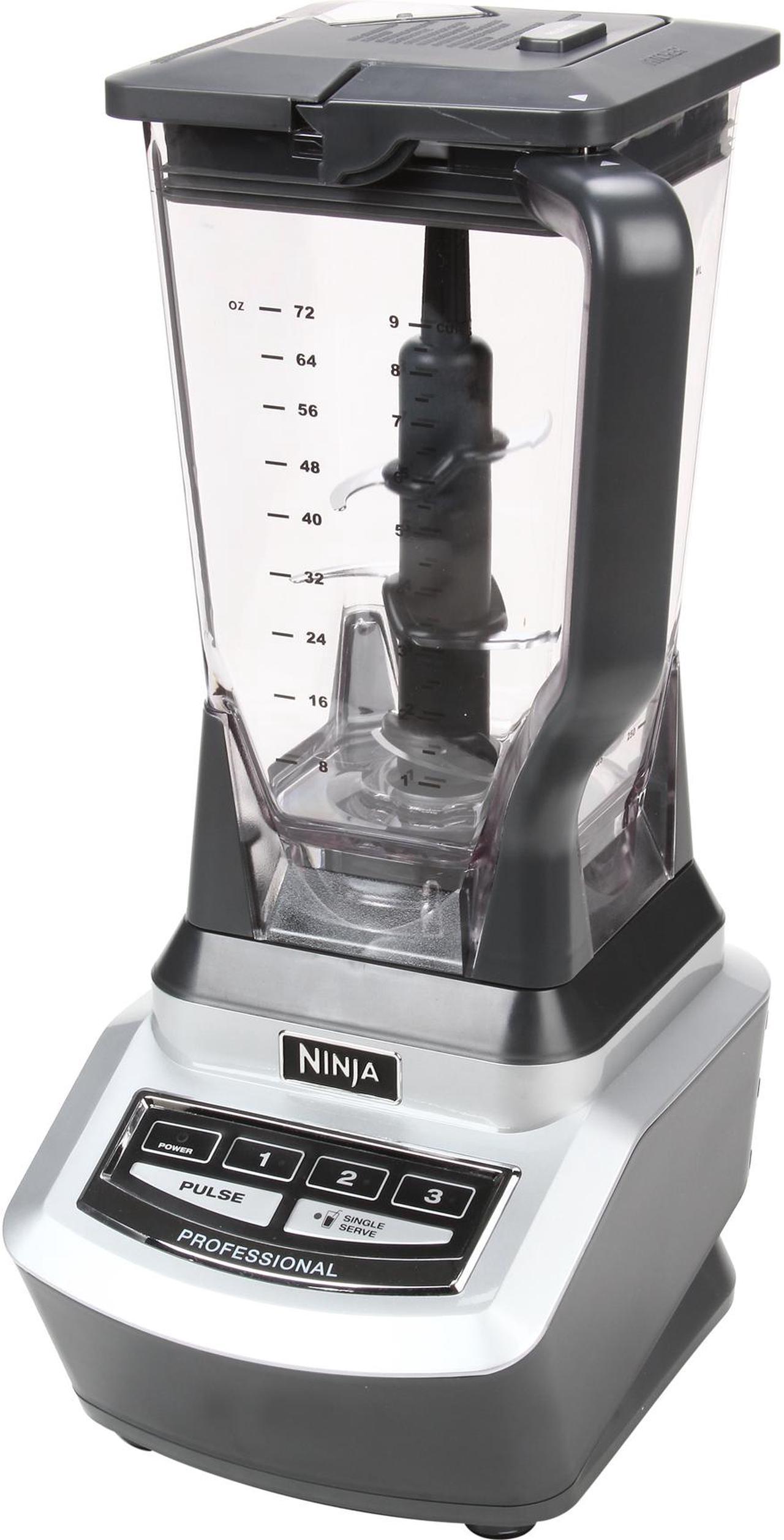 Ninja BL740 Metallic 72 oz. Jar Size Professional Blender and Single Serve 3 speeds