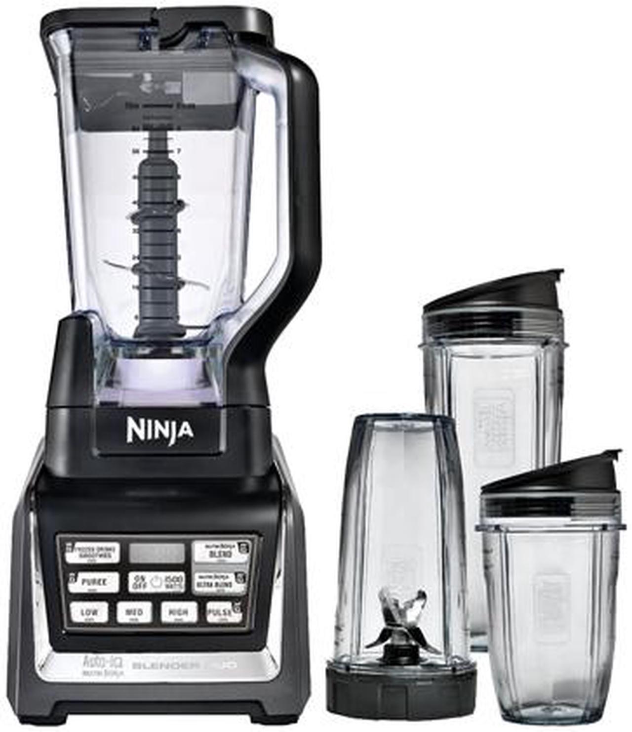 Alt view image 2 of 5 - Nutri Ninja Blender Duo with Auto-iQ (BL642) 2HP Blender Mixer Processor