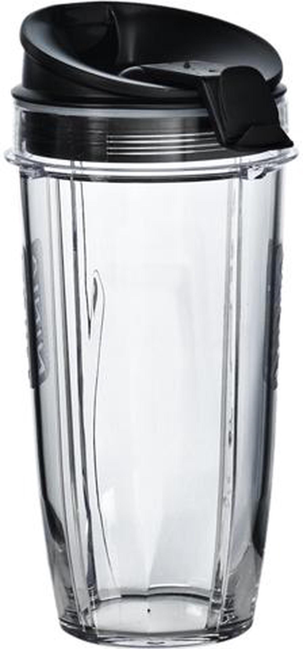 Main image of Nutri Ninja 24-Ounce BPA-Free Tritan Cup with Spout Lid for Nutri Ninja Blenders, 2-Pack (XSK2424)
