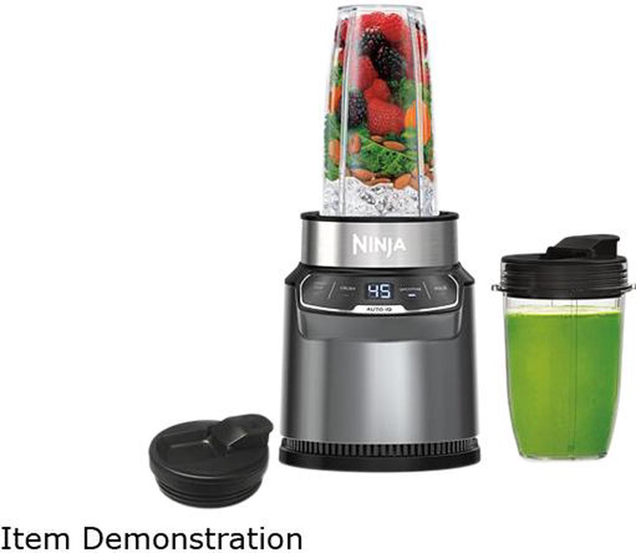 Alt view image 2 of 6 - Ninja Nutri-Blender Pro with Auto IQ, 1000 Watts, Personal Blender (BN400C)