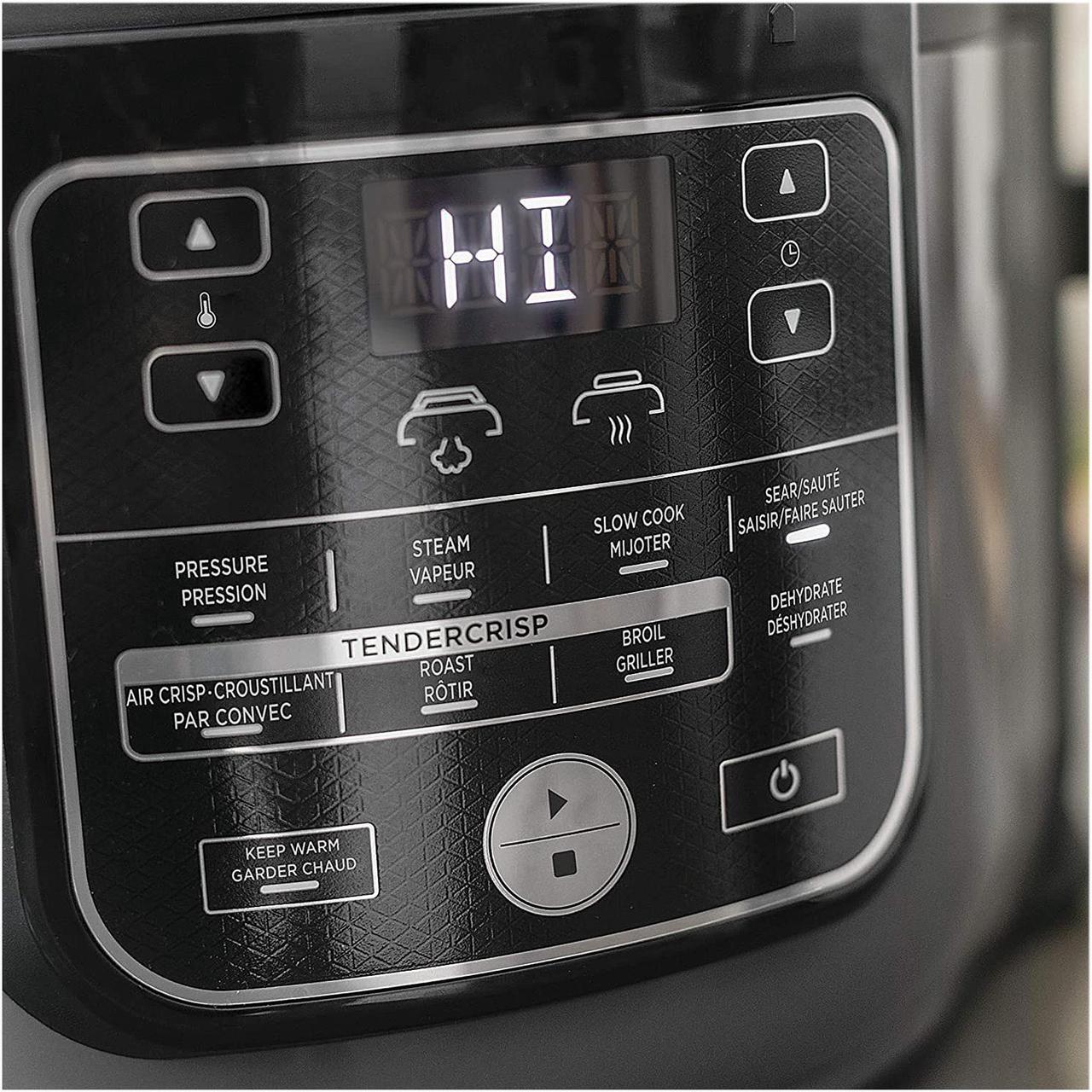 Alt view image 2 of 7 - Ninja Foodi 9-in-1 6.2L Pressure Cooker & Air Fryer with High Gloss Finish (OP301C)