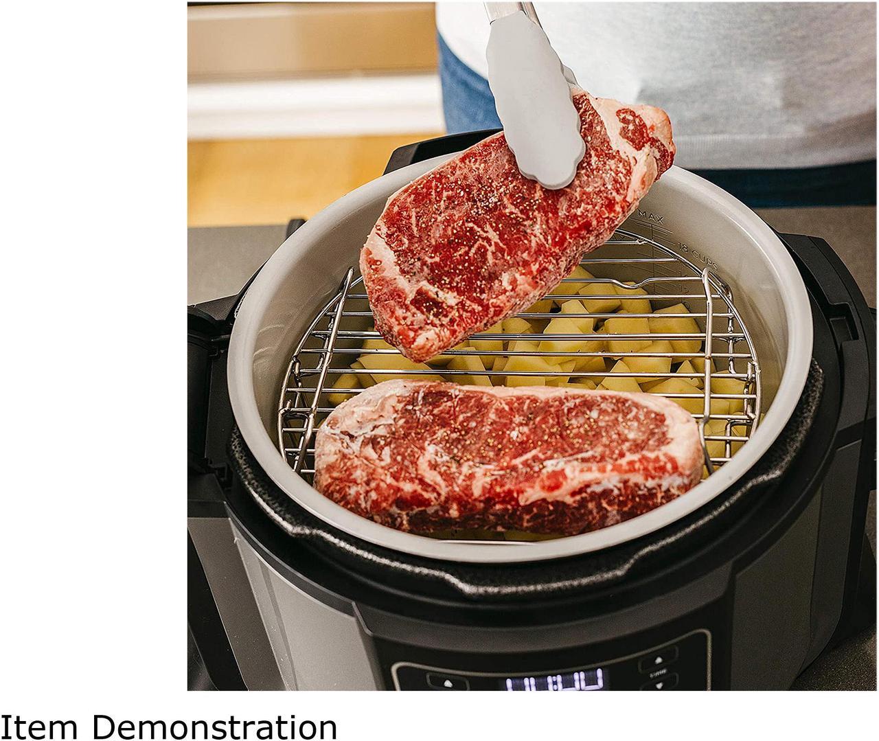 Alt view image 5 of 7 - Ninja Foodi 9-in-1 6.2L Pressure Cooker & Air Fryer with High Gloss Finish (OP301C)