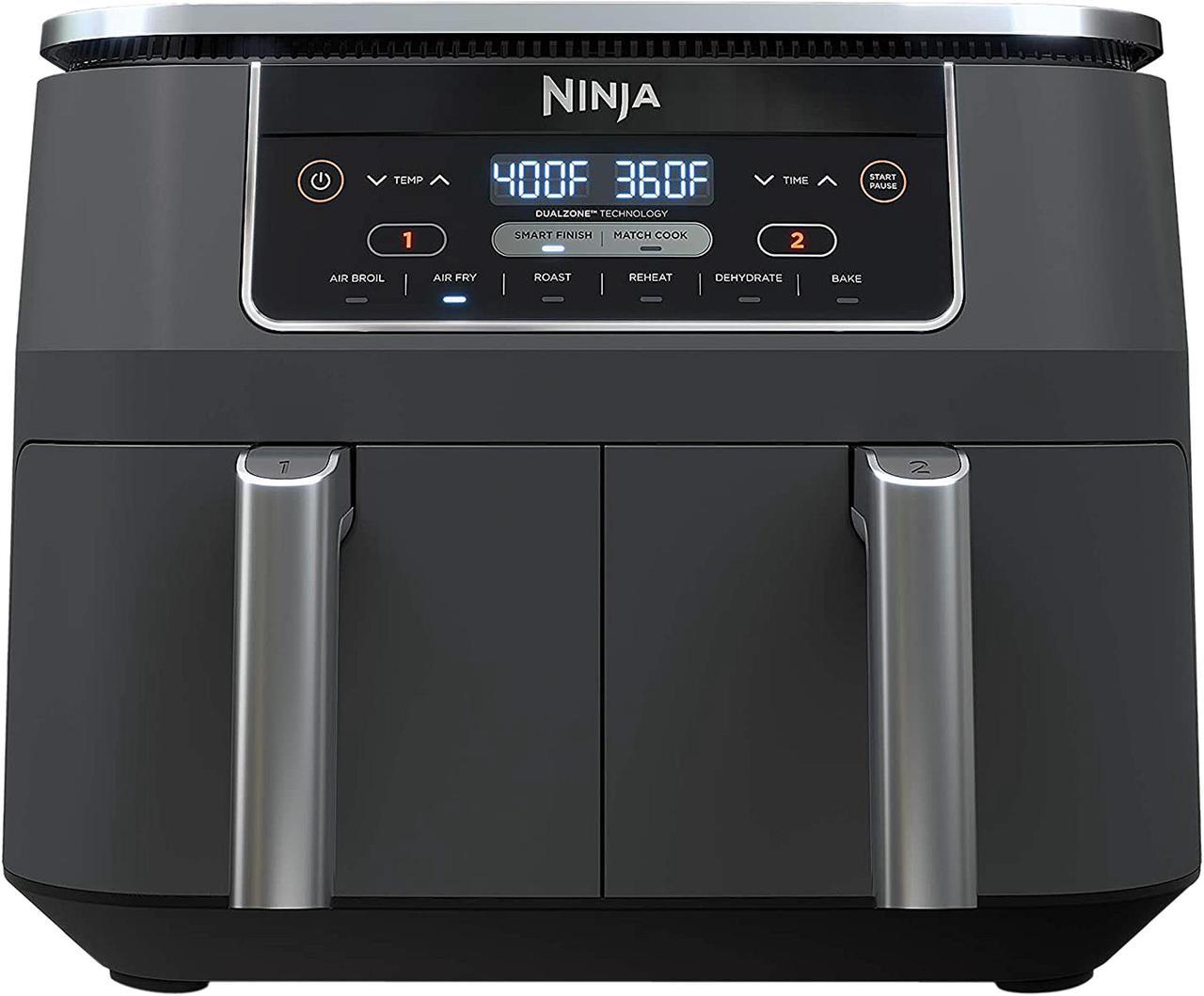 Ninja Foodi 6-in-1 8-qt. 2-Basket Air Fryer with DualZone Technology