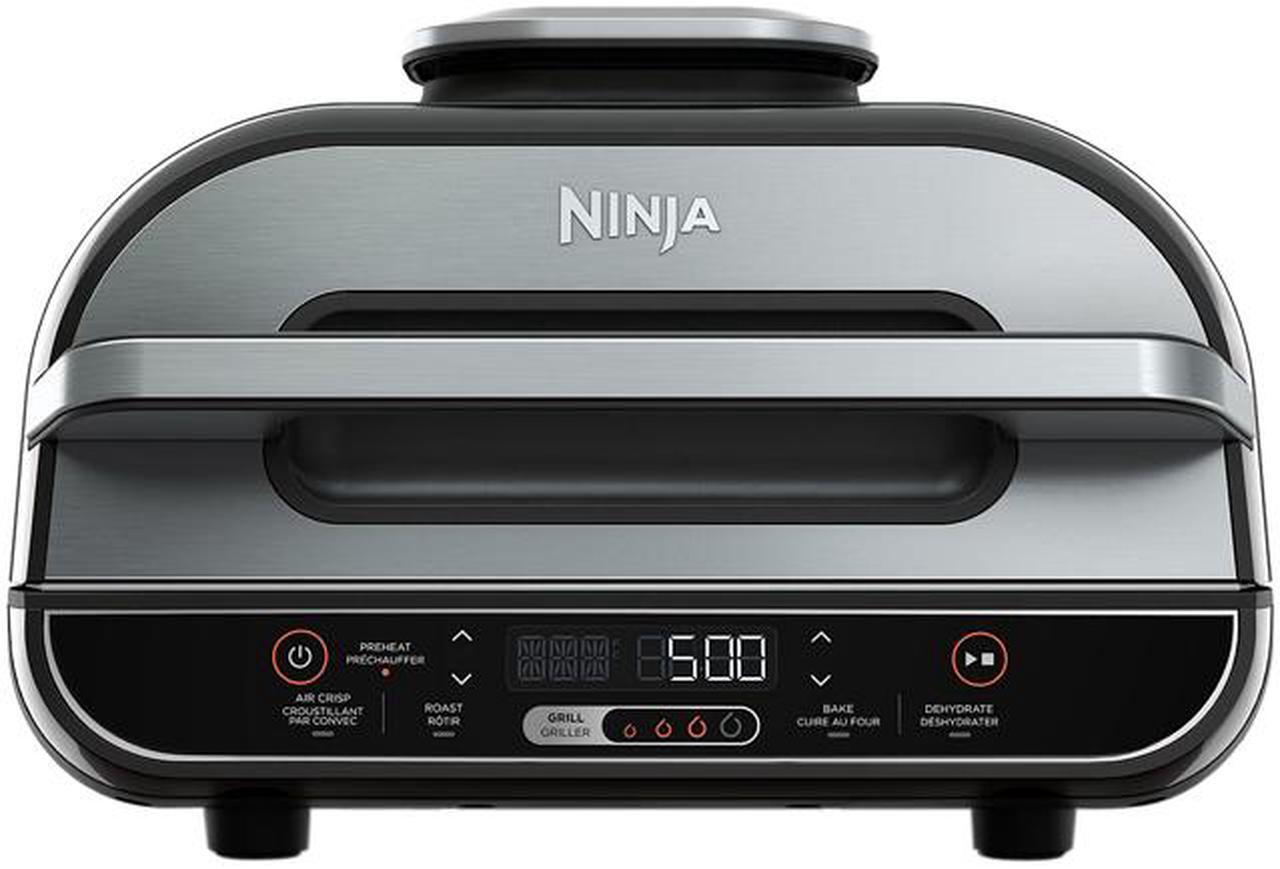 Main image of Ninja BG500C, Foodi XL 5-in-1 Indoor Grill with 4-Quart Air Fryer, Roast, Bake, & Dehydrate
