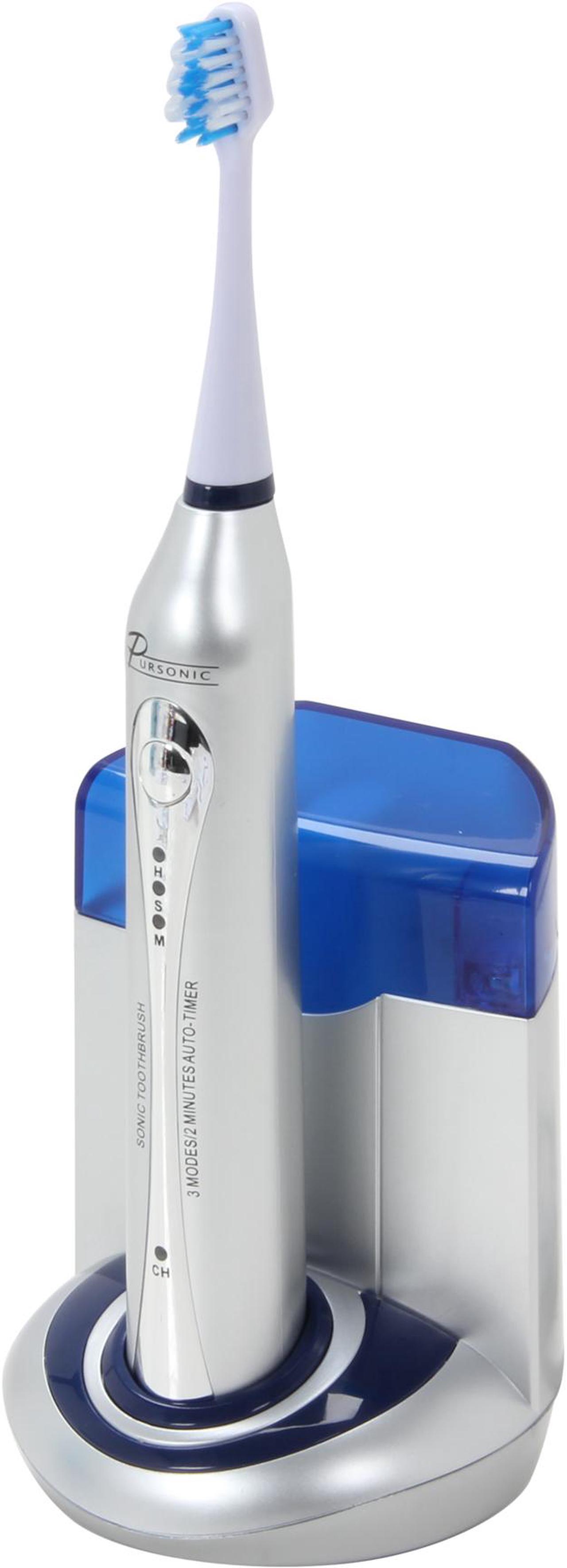 Main image of Pursonic S450 DELUXE PLUS Sonic toothbrush with UV sanitizing function W/ BONUS 12 Brush heads