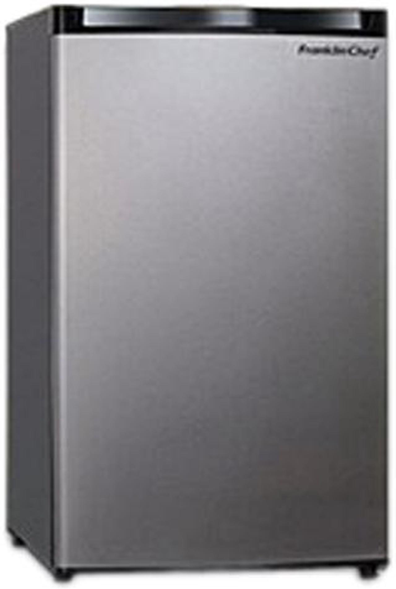 Main image of Franklin Chef 4.1 cu. ft.. 4.1CFT (SS) REFRIGERATOR W/GLASS SHELVES Black FR41SN