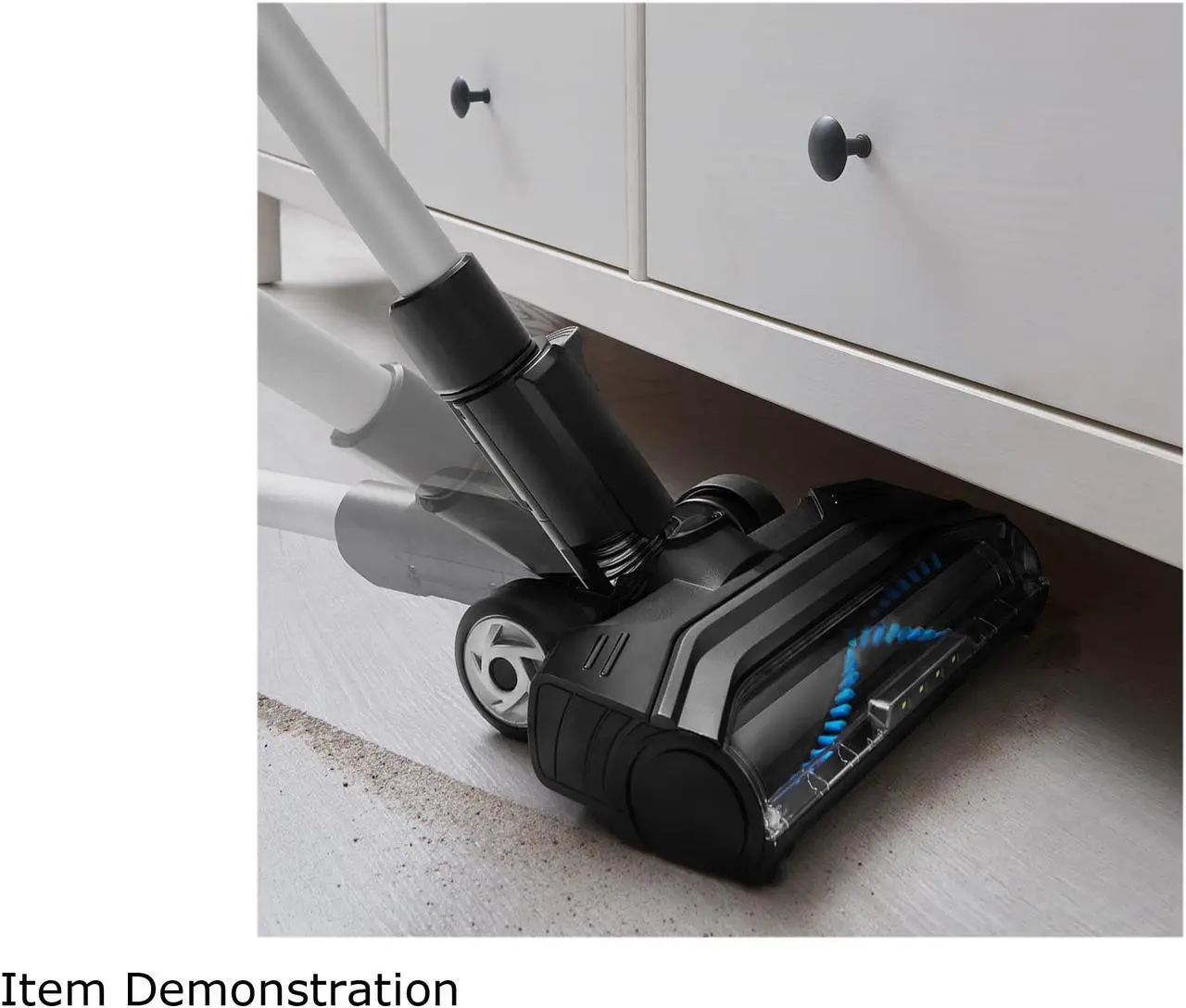 Alt view image 10 of 10 - EUREKA NEC480 Elevate Cordless Stick Vacuum Black/Blue