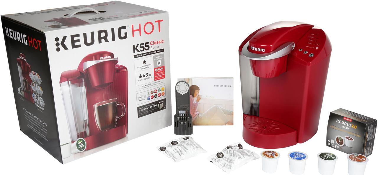 Alt view image 8 of 7 - Keurig K55 K-Cup Classic Coffee Brewing System, Rhubarb