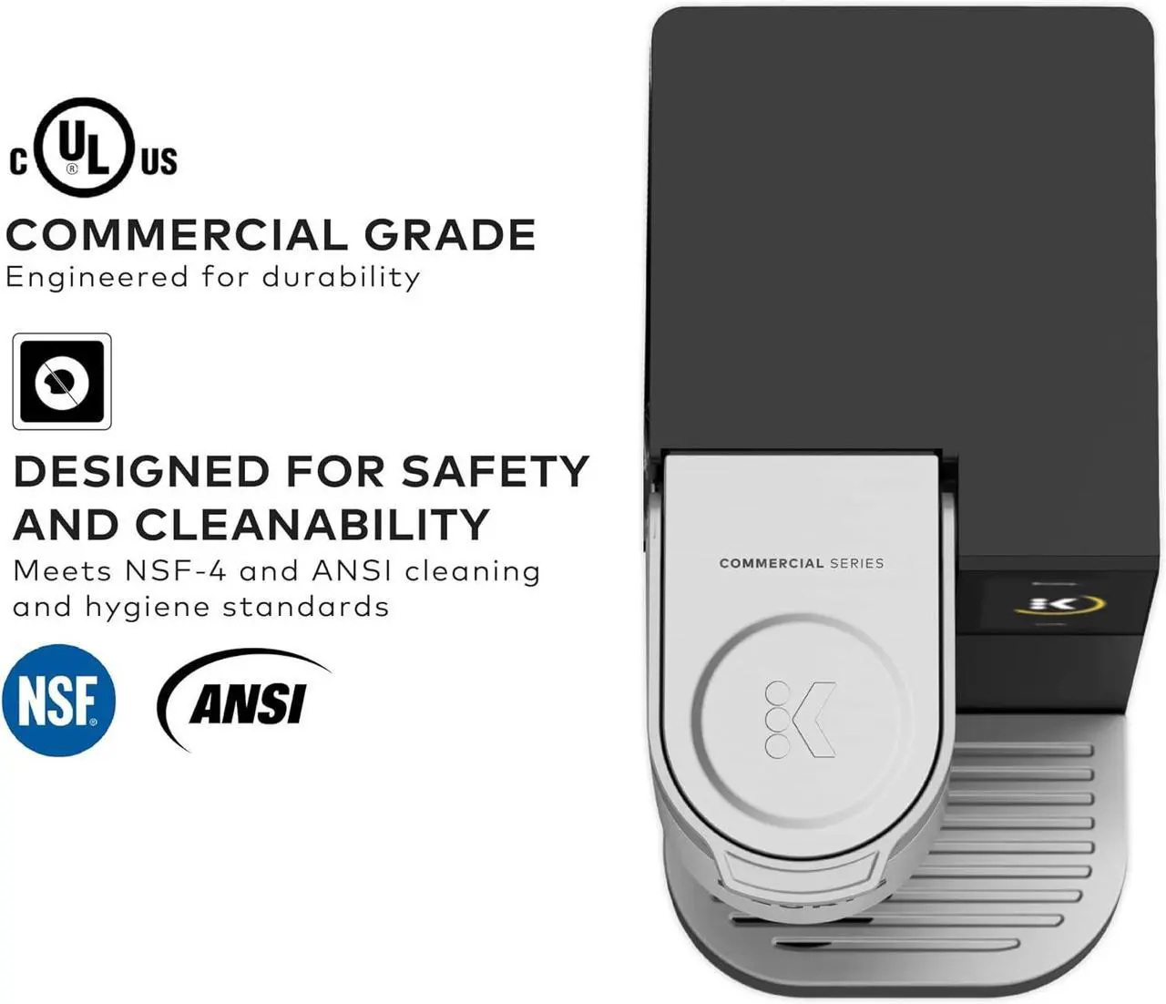 Alt view image 4 of 15 - Keurig® K-2550™ Single Serve Commercial Coffeemaker