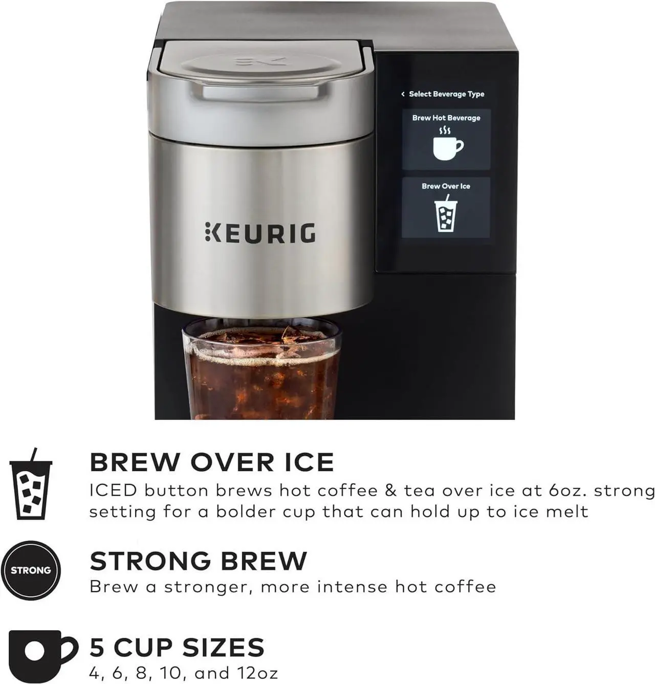 Alt view image 10 of 15 - Keurig® K-2550™ Single Serve Commercial Coffeemaker