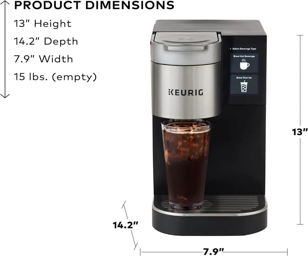 Alt view image 3 of 15 - Keurig® K-2550™ Single Serve Commercial Coffeemaker