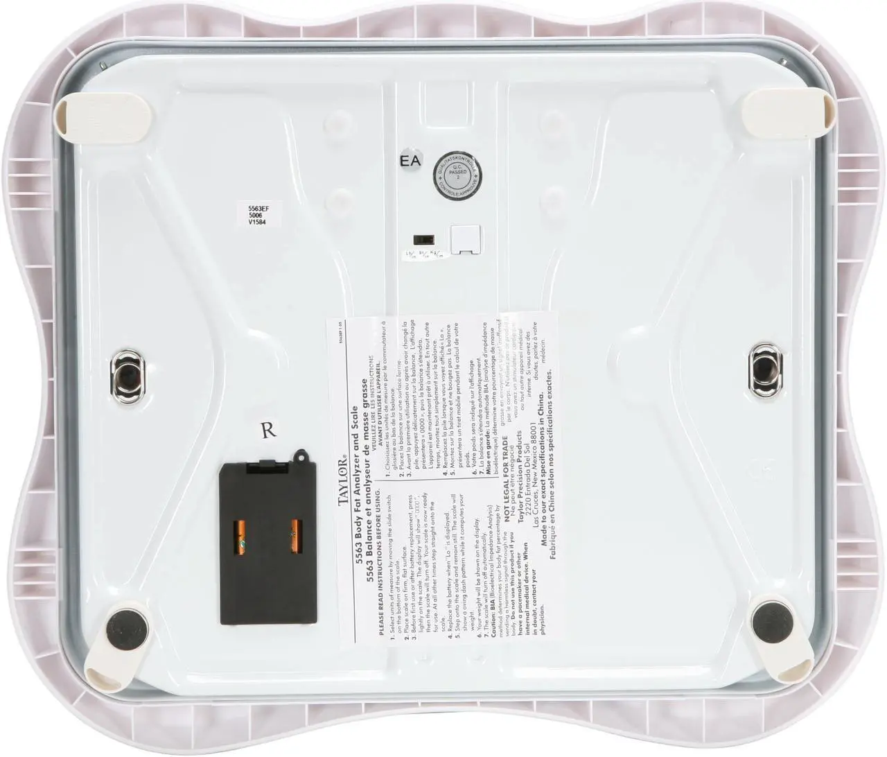 Alt view image 8 of 10 - TAYLOR 5563EF Body Fat Scale