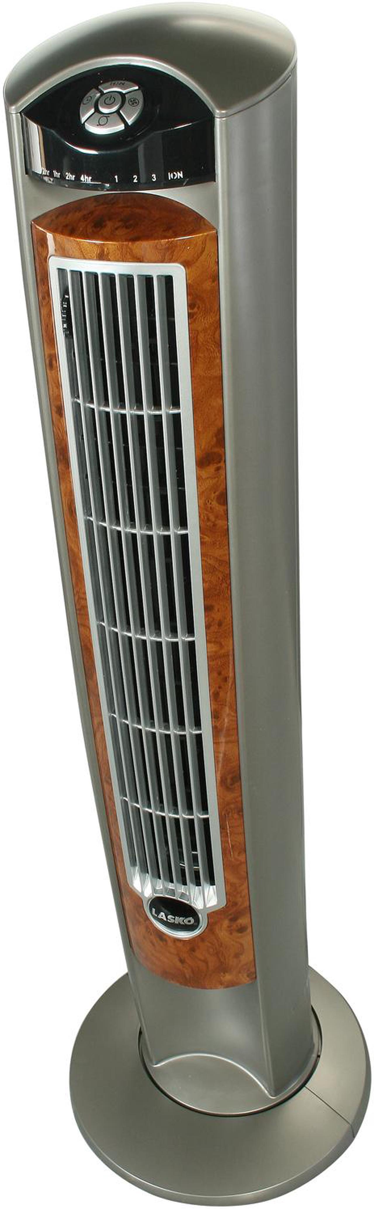 Alt view image 5 of 7 - Lasko 42" Wind Curve Fresh Air Ionizer Fan With Remote Control