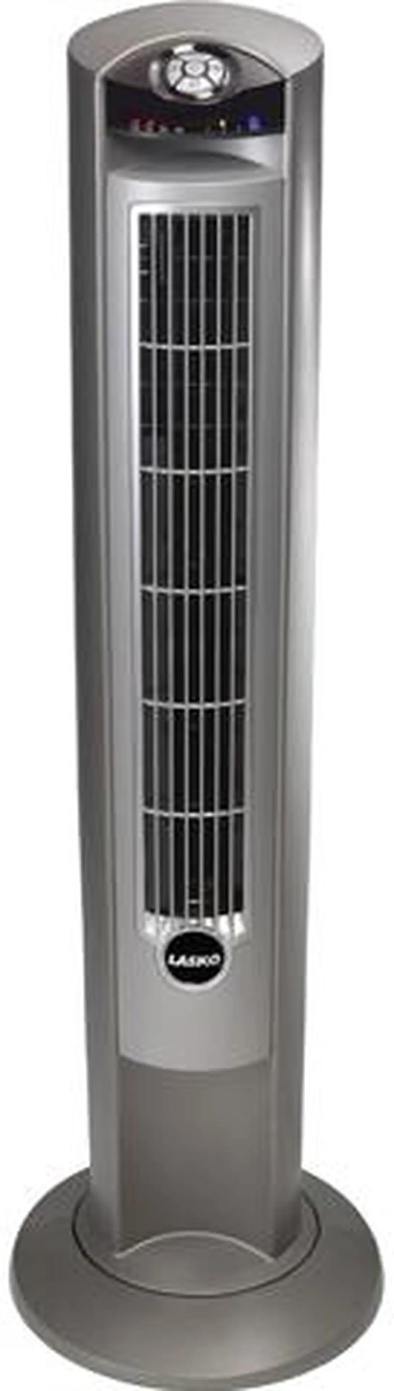 Main image of Lasko 42" Wind Curve Platinum Tower Fan With Remote Control and Fresh Air Ionizer, 2551