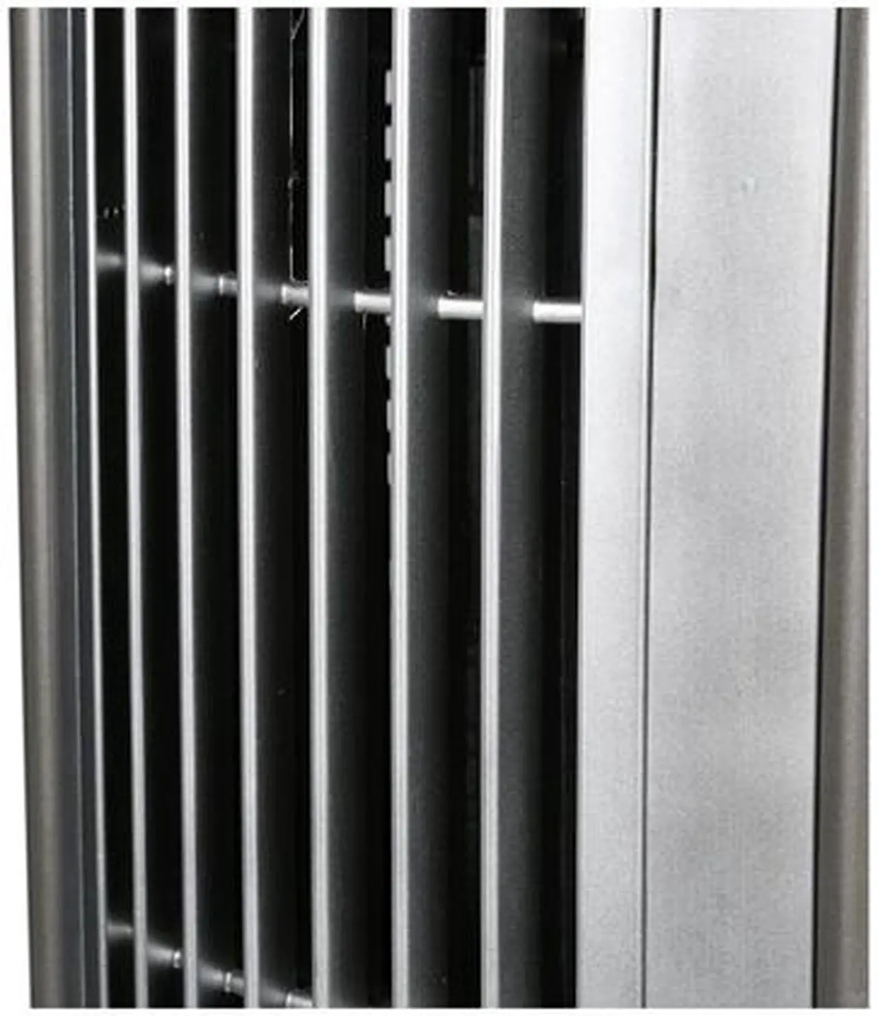 Alt view image 4 of 7 - Lasko 42" Wind Curve Platinum Tower Fan With Remote Control and Fresh Air Ionizer, 2551