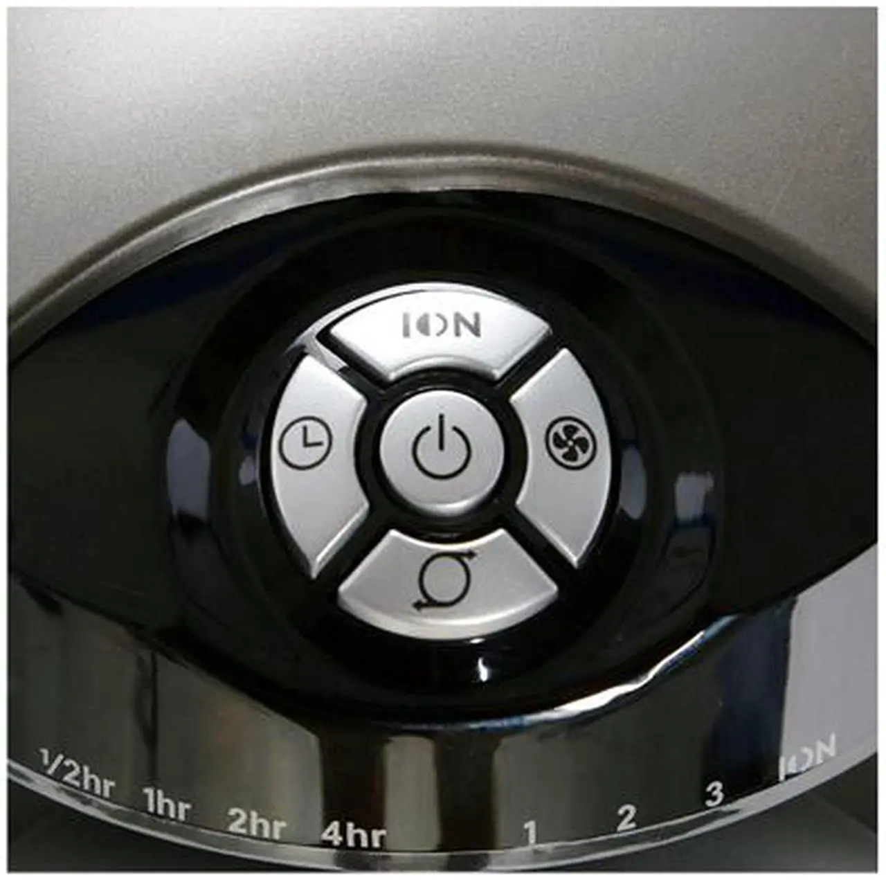 Alt view image 6 of 7 - Lasko 42" Wind Curve Platinum Tower Fan With Remote Control and Fresh Air Ionizer, 2551