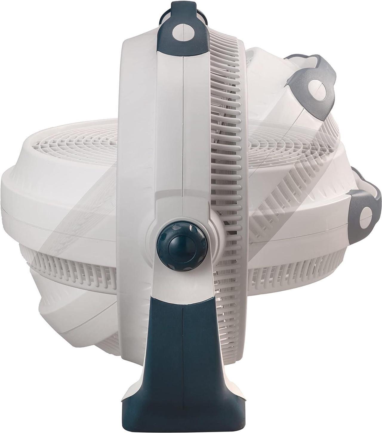 Alt view image 6 of 7 - Lasko Wind Machine Fan, Air Circulator Fan with 3 Speeds, 20" Model 3300, Gray
