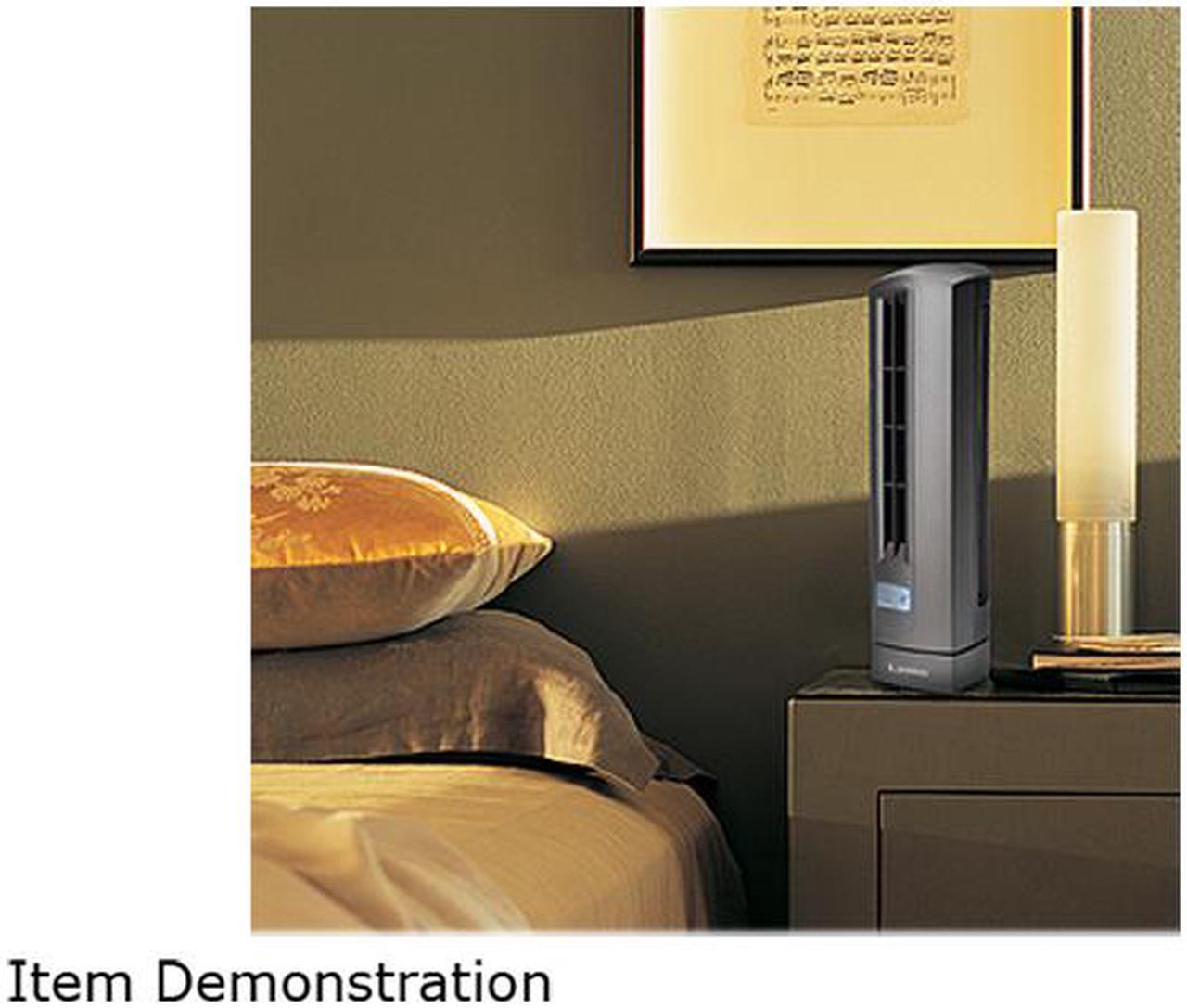Alt view image 3 of 3 - Lasko Air Stik Ultra Slim 2 Speed Home Office Desk Oscillating Tower Fan 4000