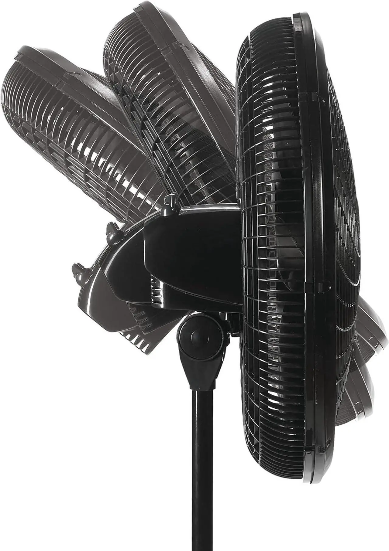 Alt view image 6 of 9 - Lasko 18" Oscillating Pedestal Fan with 3 Quiet Speeds, 1827, Black
