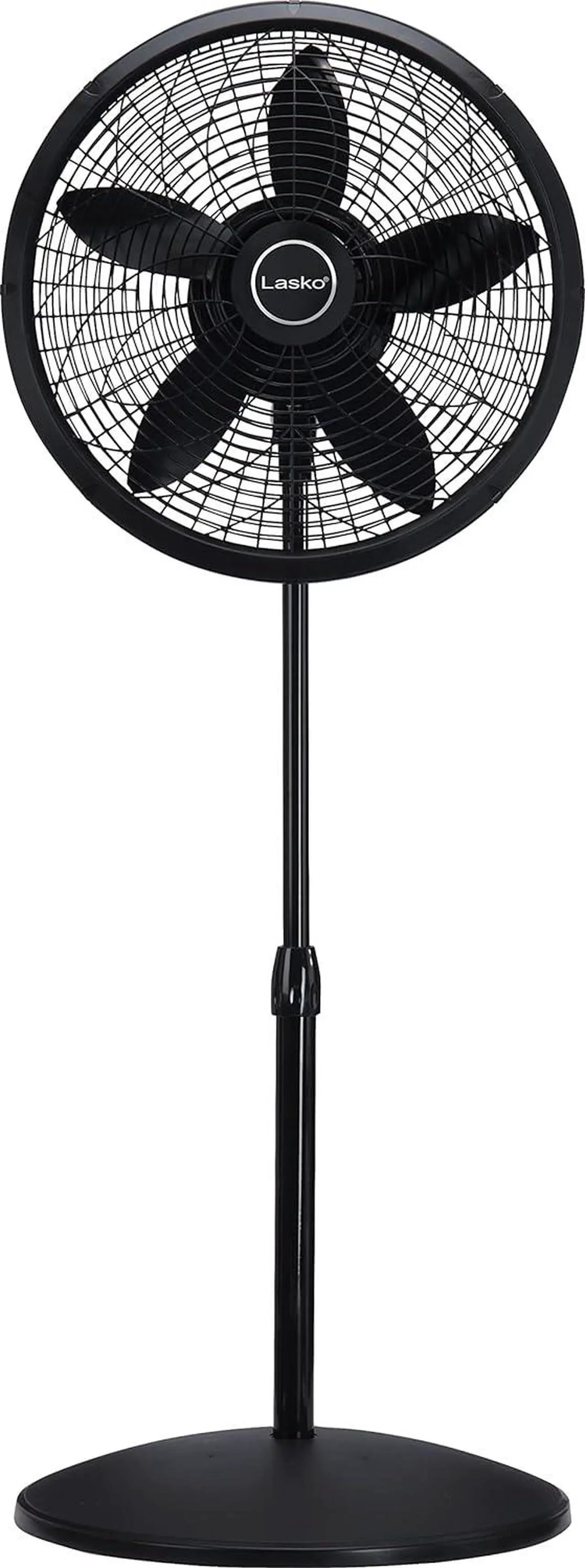 Alt view image 7 of 9 - Lasko 18" Oscillating Pedestal Fan with 3 Quiet Speeds, 1827, Black