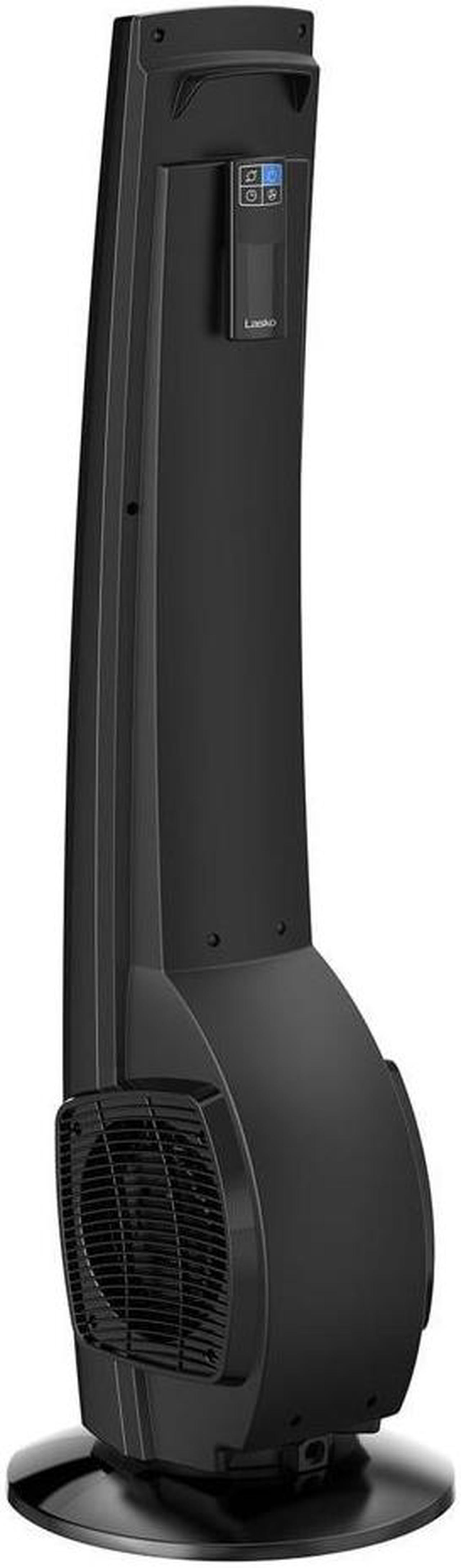 Alt view image 3 of 5 - Lasko 38" Hybrid Tower Fan - 4 Speed - Oscillating Tower - Auto Shut-Off Timer - Remote Control