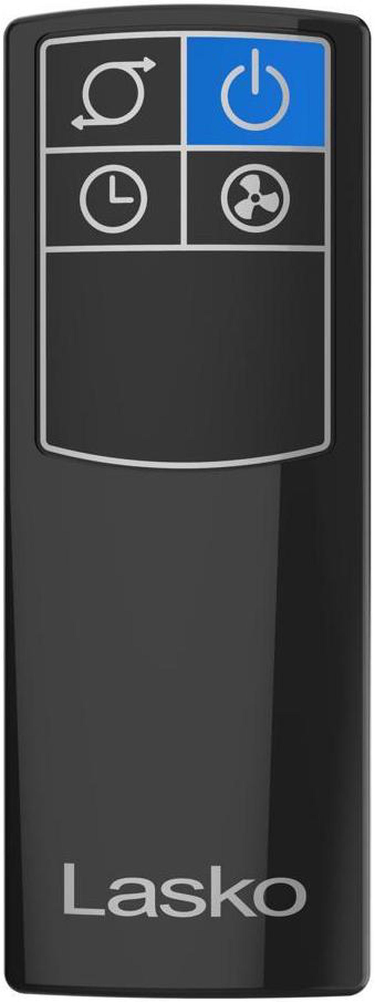 Alt view image 5 of 5 - Lasko 38" Hybrid Tower Fan - 4 Speed - Oscillating Tower - Auto Shut-Off Timer - Remote Control