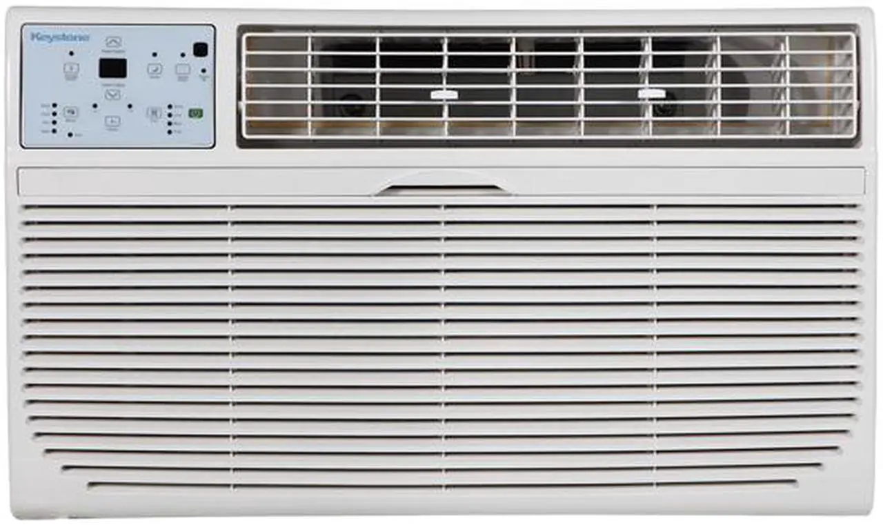 Alt view image 2 of 4 - Keystone KSTAT12-2C Energy Star 12,000 BTU 230V Through-the-Wall Air Conditioner with "Follow Me" LCD Remote Control