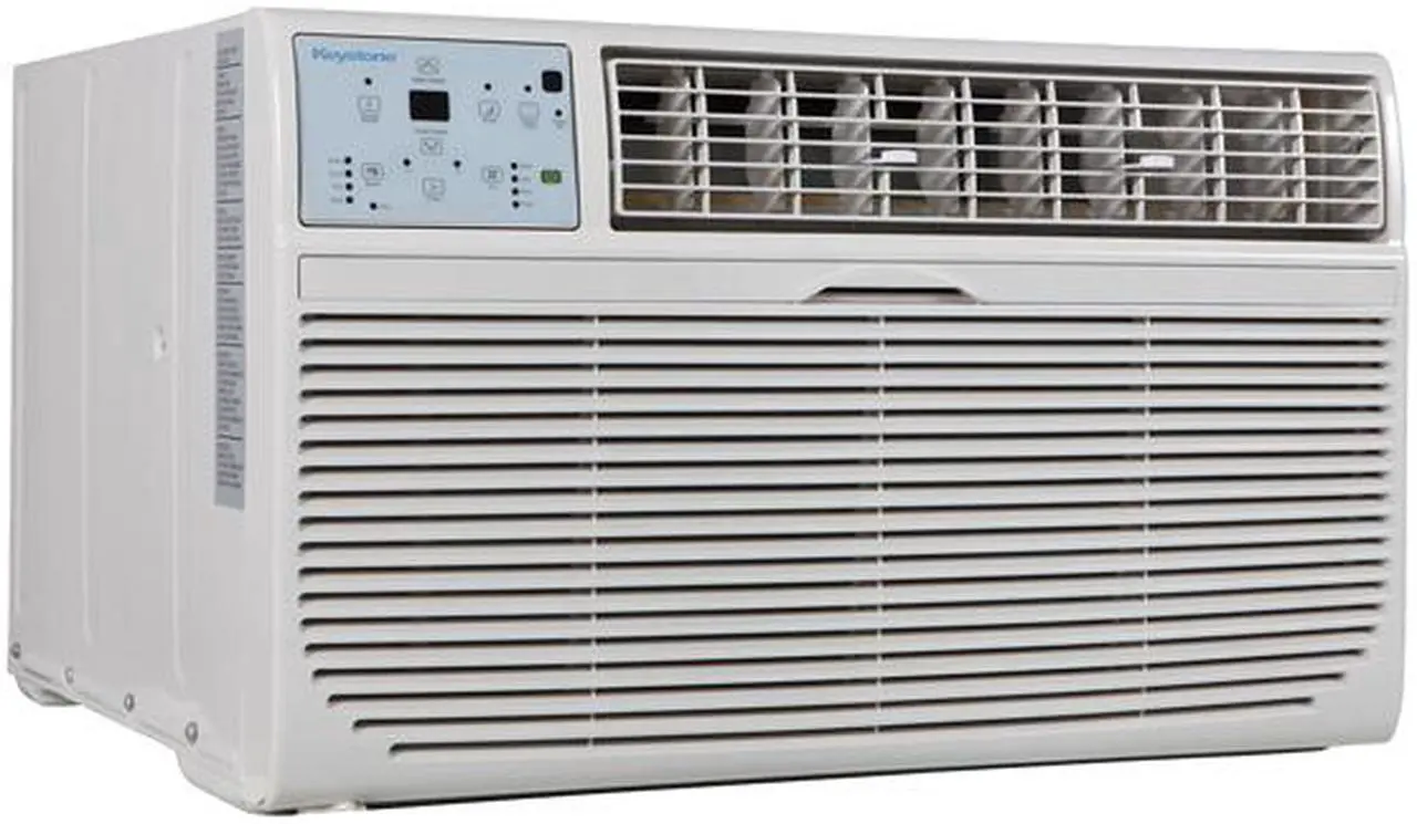 Alt view image 3 of 4 - Keystone KSTAT12-2C Energy Star 12,000 BTU 230V Through-the-Wall Air Conditioner with "Follow Me" LCD Remote Control