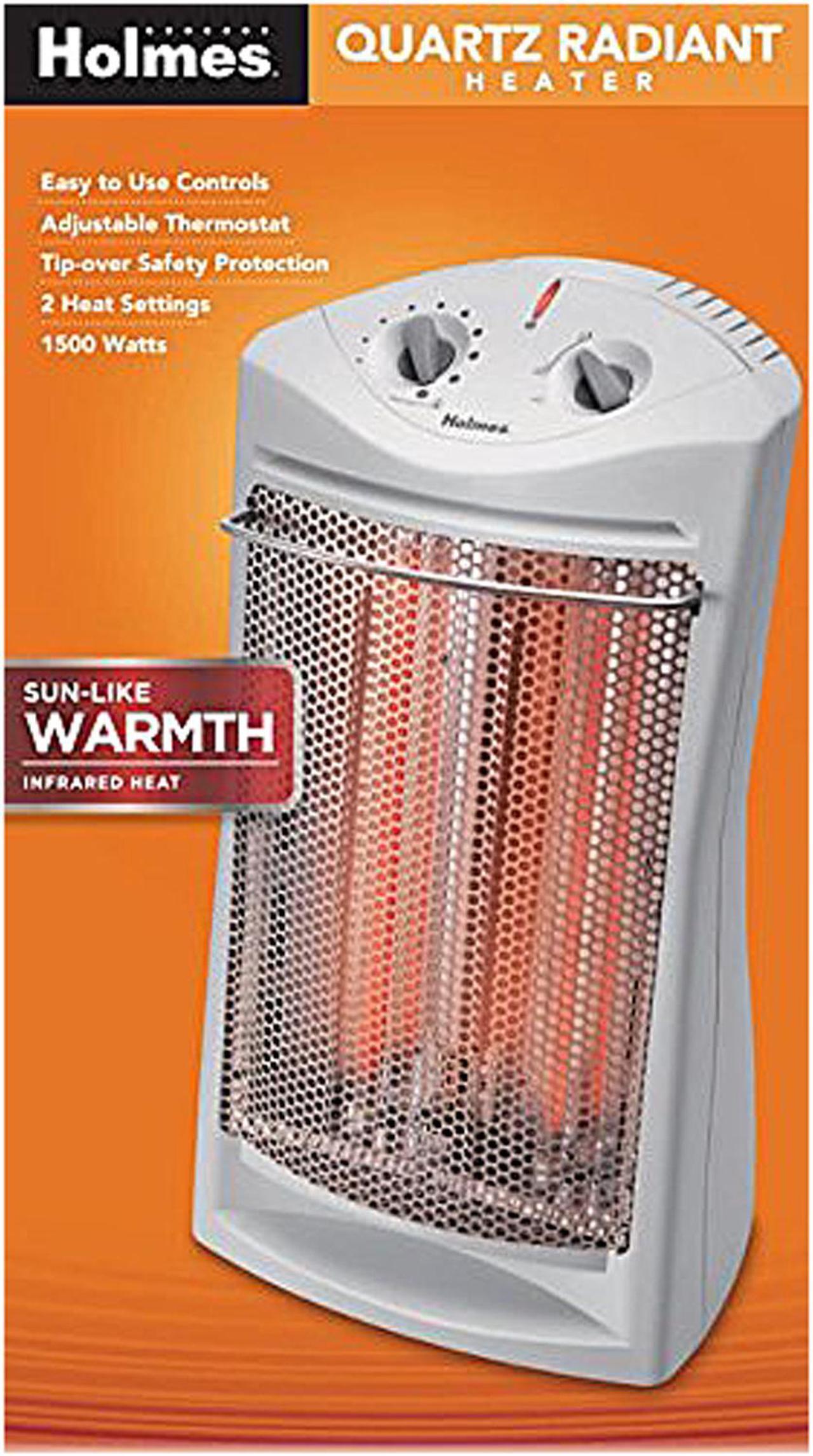 Alt view image 3 of 3 - Holmes HQH307 Infrared Quartz Tower Heater