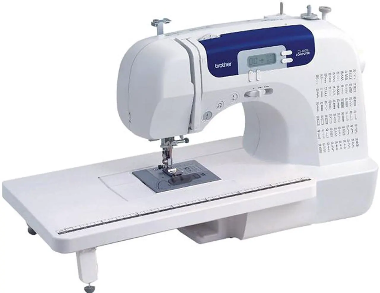 Main image of Brother CS6000I 60-Stitch Computerized Sewing Machine with Wide Table