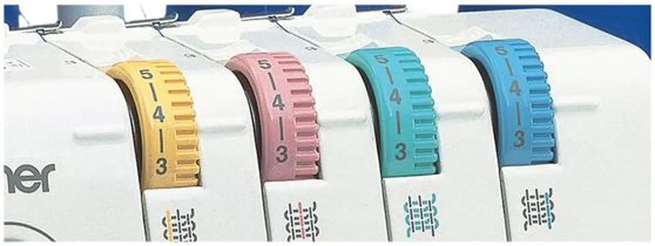 Alt view image 4 of 4 - brother 1034D 3-4 Lay-in Thread Serger with Lower Looper Threader
