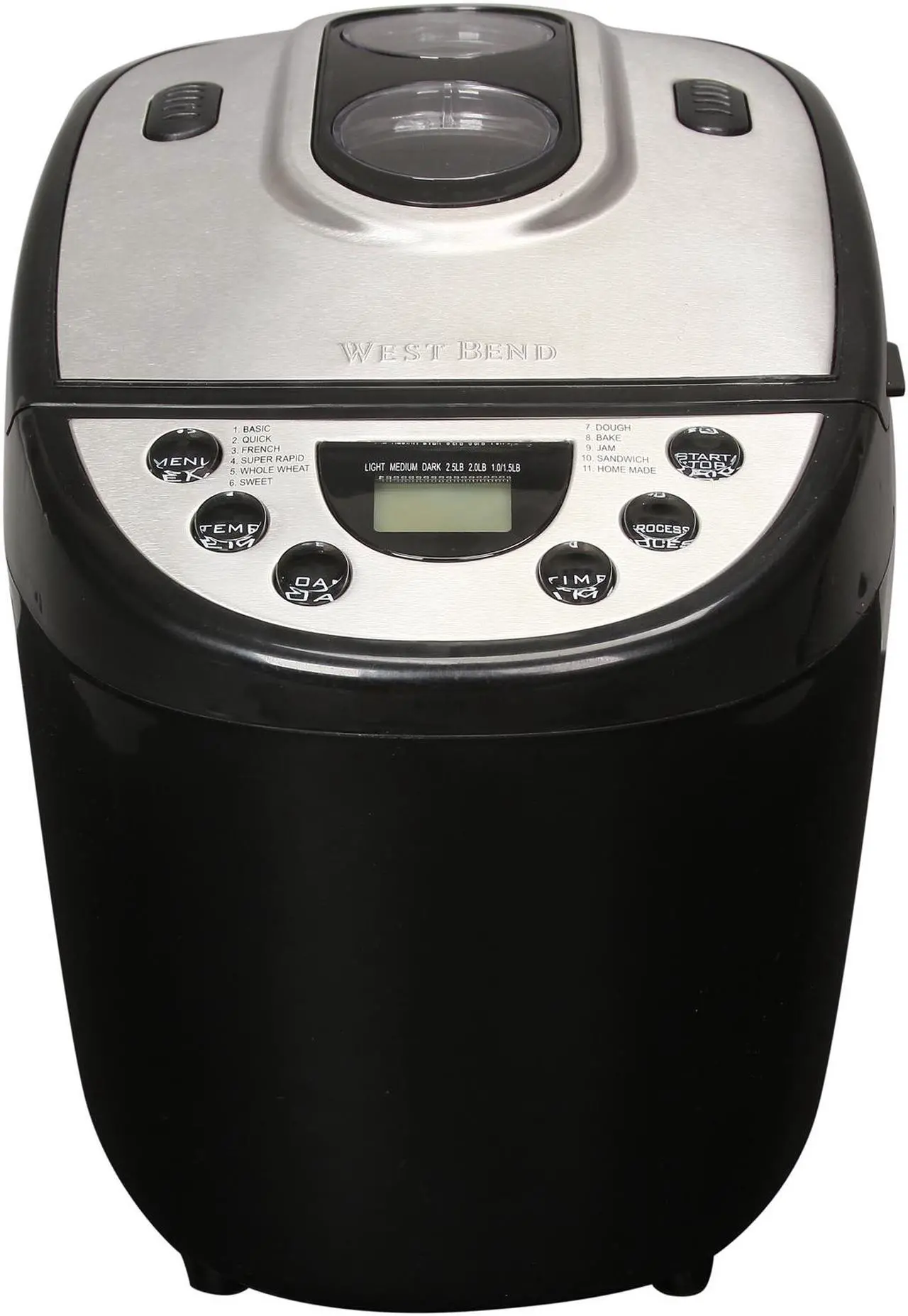 Alt view image 2 of 7 - West Bend 41300 Hi-Rise Electric Dual-Blade Breadmaker up to 2.5 lbs
