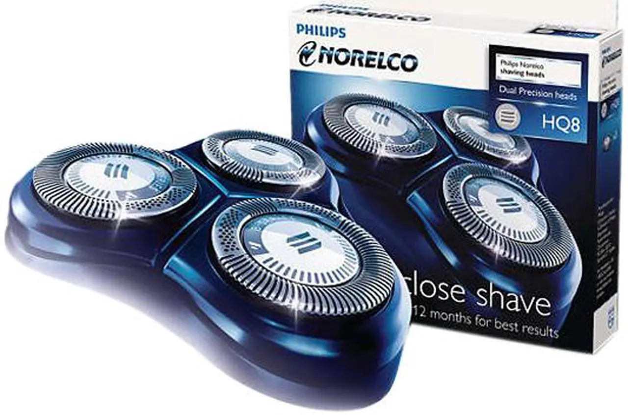Alt view image 2 of 3 - Philips Norelco HQ8 Dual Precision Replacement Heads
