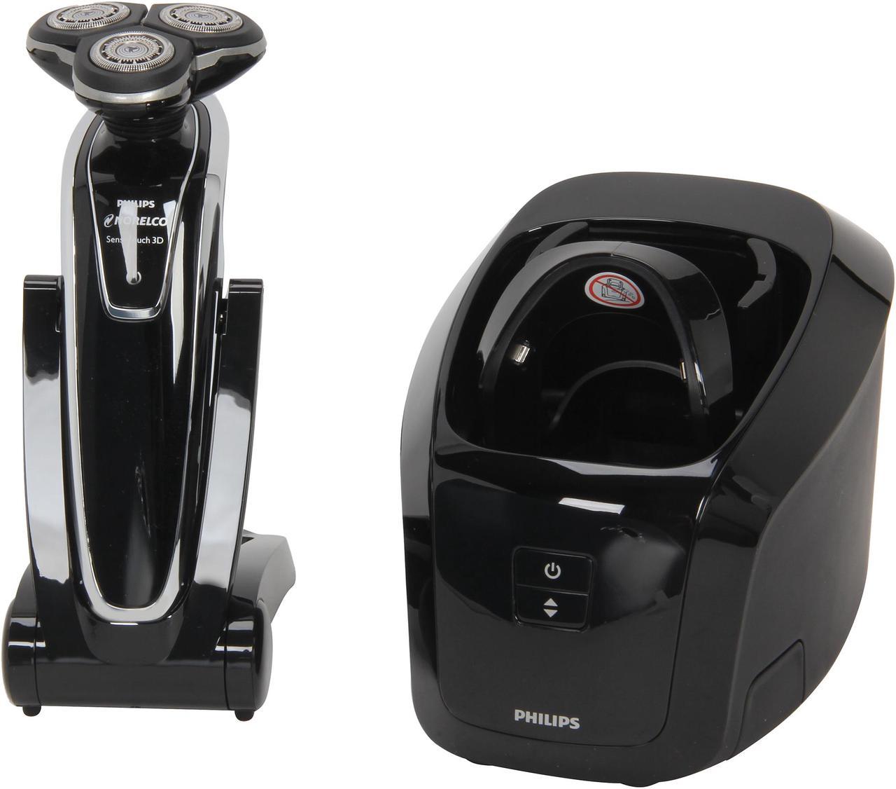 Philips Norelco Series 8000 1280X/42 SensoTouch 3D wet and dry electric razor, UltraTrack heads, 3-way flexing heads