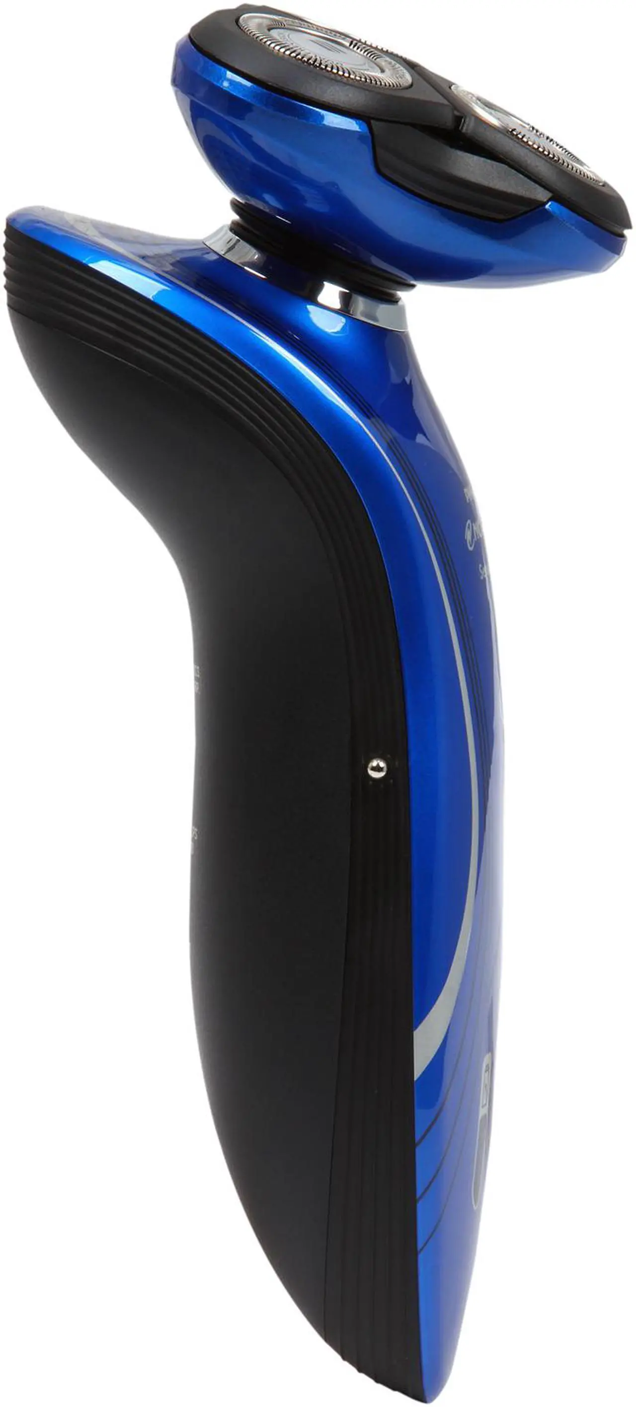 Alt view image 5 of 9 - Philips Norelco Shaver 6100 Series 6000 wet & dry electric shaver 1150X/40 DualPrecision heads GyroFlex 2D contouring system 40 min shaving, 1 hour charge