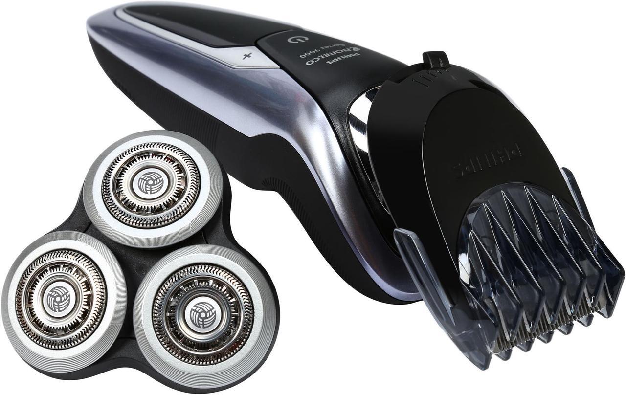 Alt view image 8 of 15 - Norelco S9311/84SP Shaver 9300 Special Pack