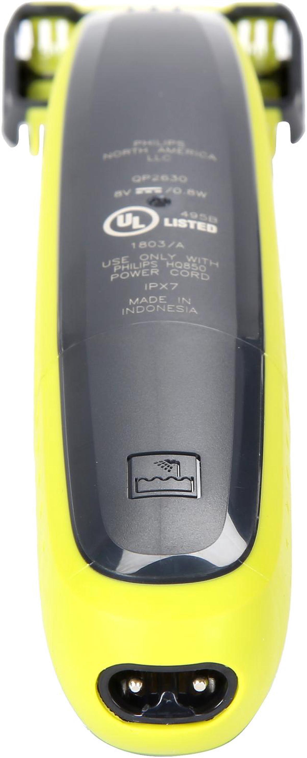Alt view image 8 of 9 - Philips Norelco OneBlade Face + Body Electric Trimmer & Shaver, QP2630/70
