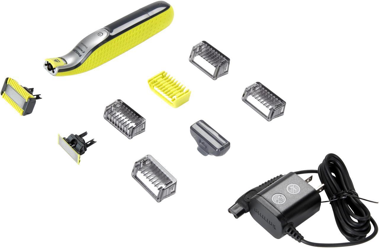 Alt view image 9 of 9 - Philips Norelco OneBlade Face + Body Electric Trimmer & Shaver, QP2630/70