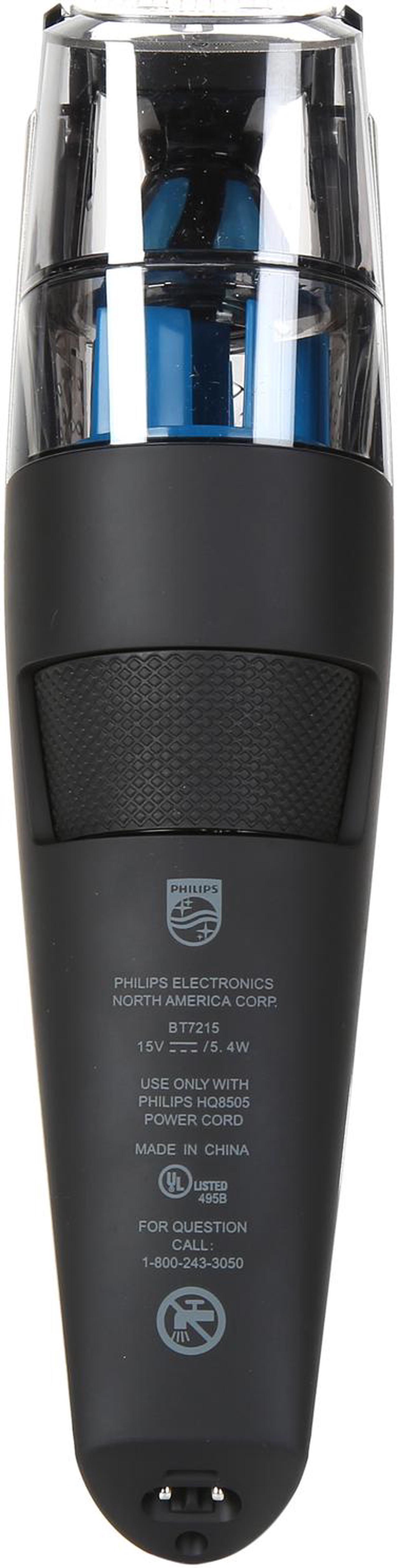 Alt view image 5 of 9 - Philips Norelco Vacuum Beard Trimmer 7200, Series 7000 BT7215/49