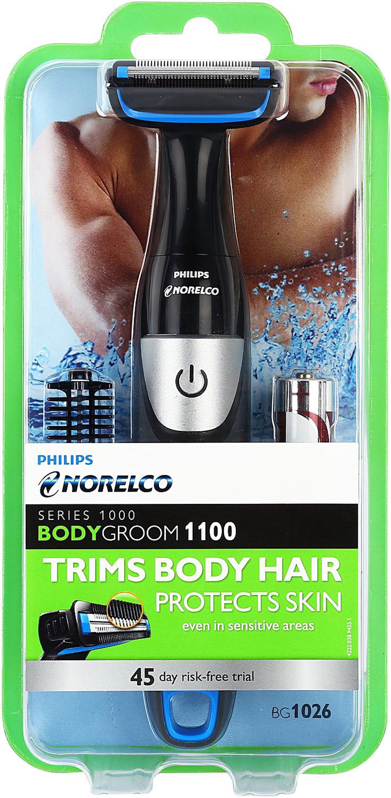 Alt view image 6 of 5 - PHILIPS BG1026/60 1100 Showerproof body groomer