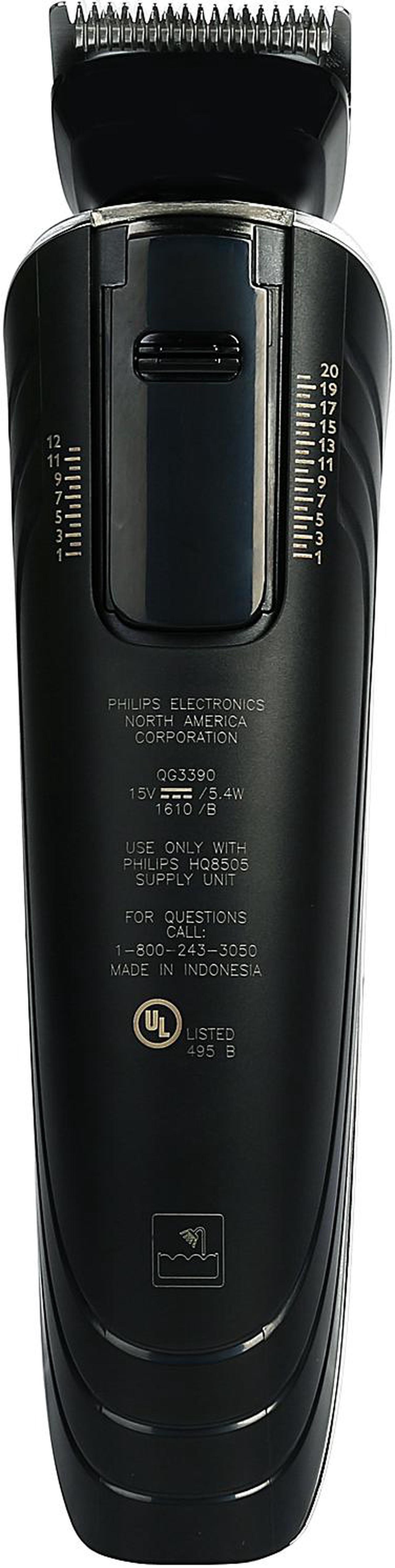 Alt view image 5 of 9 - Philips Norelco QG3390/49 Series 7100 8-in-1 Max Performance Head to Toe Grooming Kit