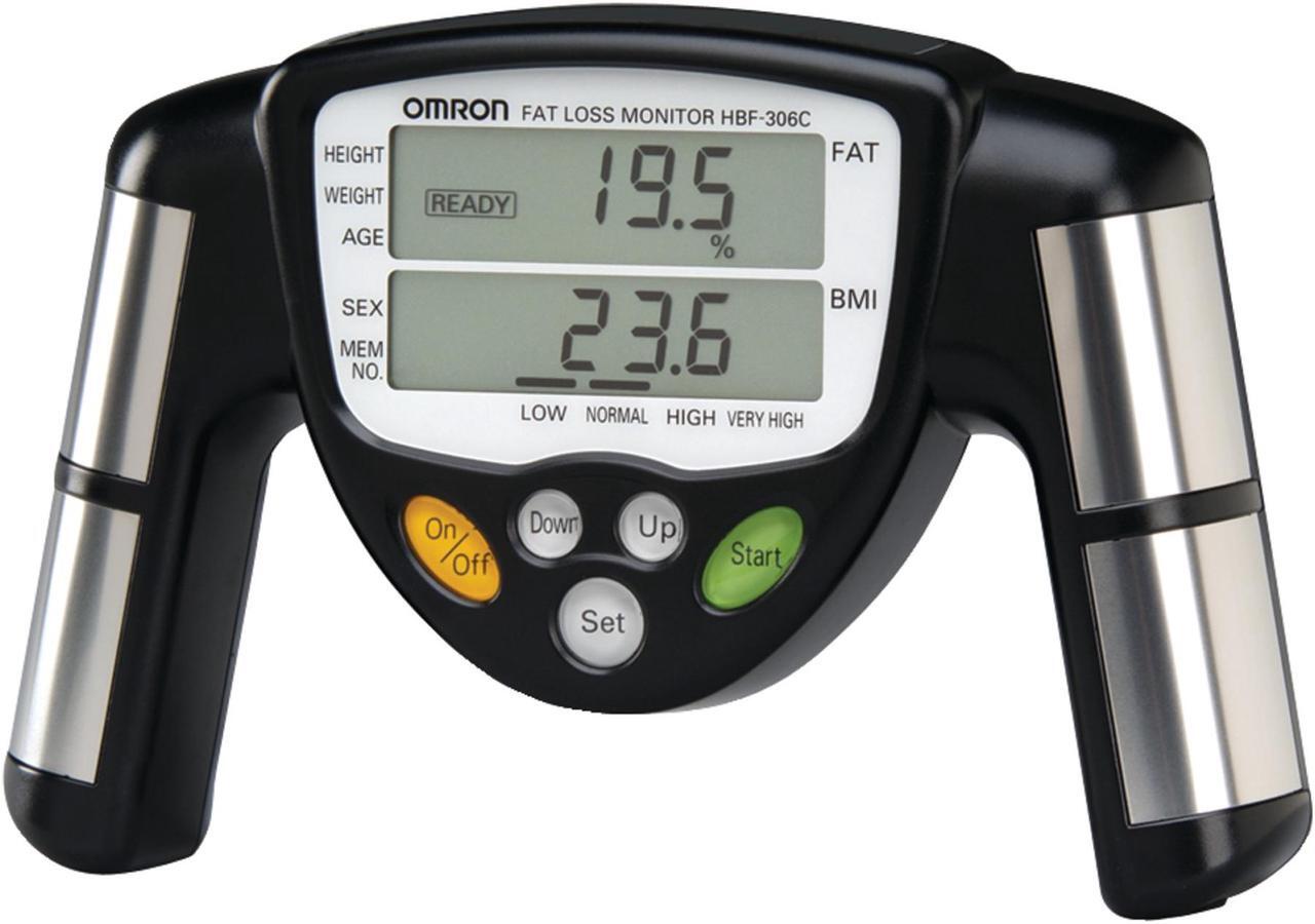 Alt view image 2 of 2 - OMRON HBF-306C Fat Loss Monitor - Black
