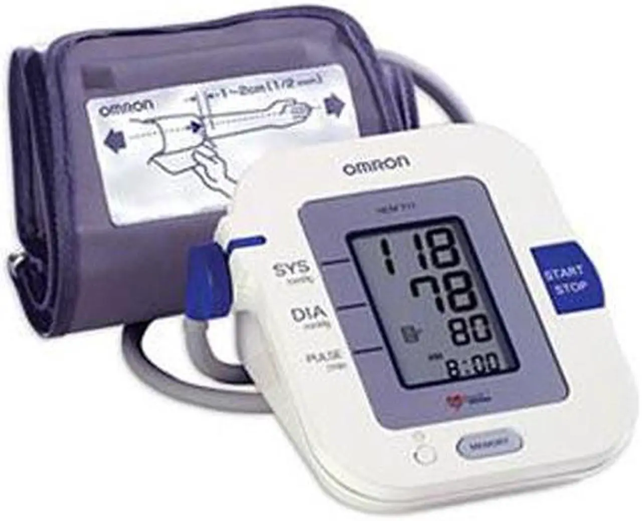 Main image of Omron HEM-711AC Blood Pressure Monitor