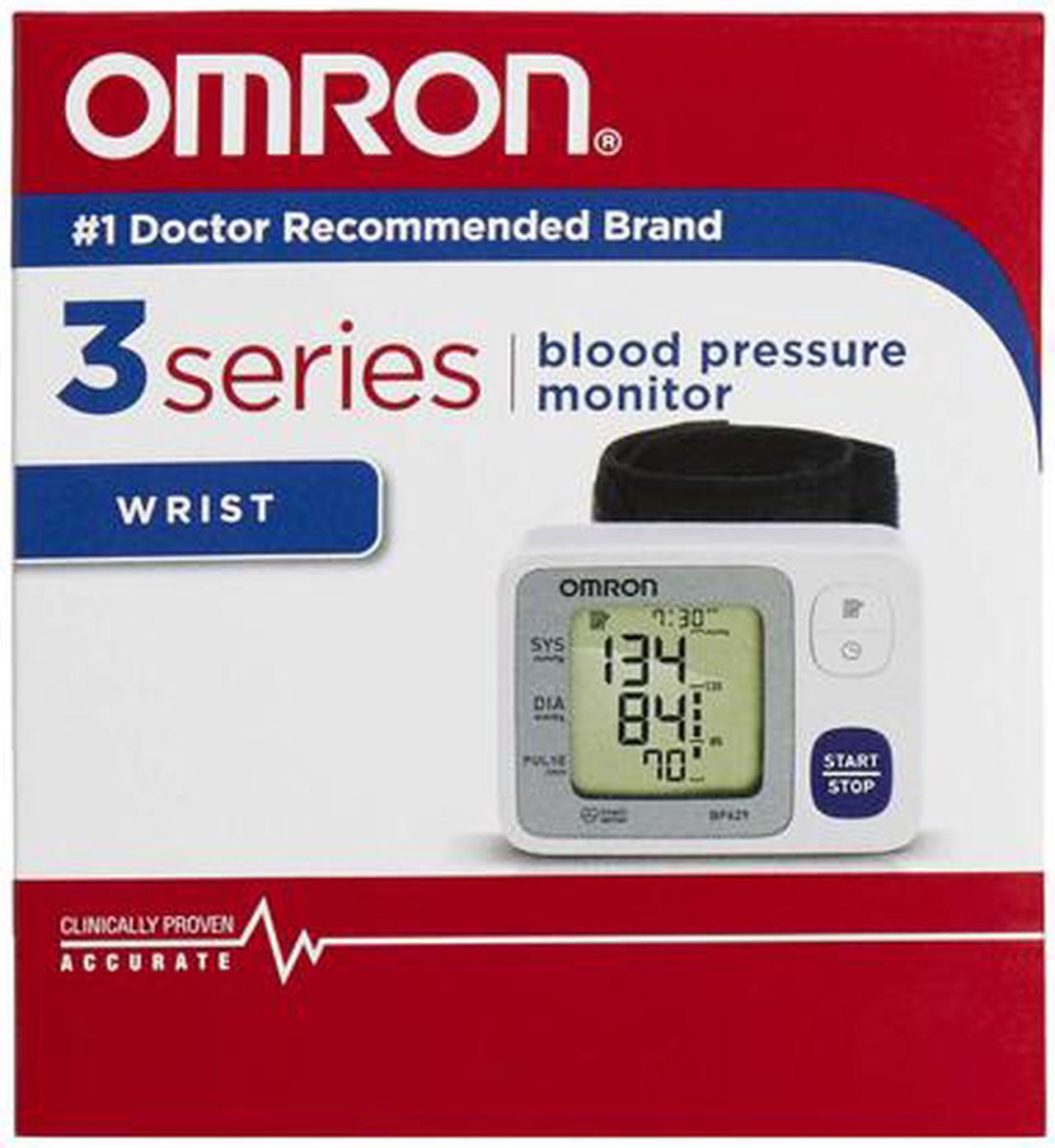 Alt view image 4 of 4 - Omron BP629 3 Series Wrist Blood Pressure Monitor