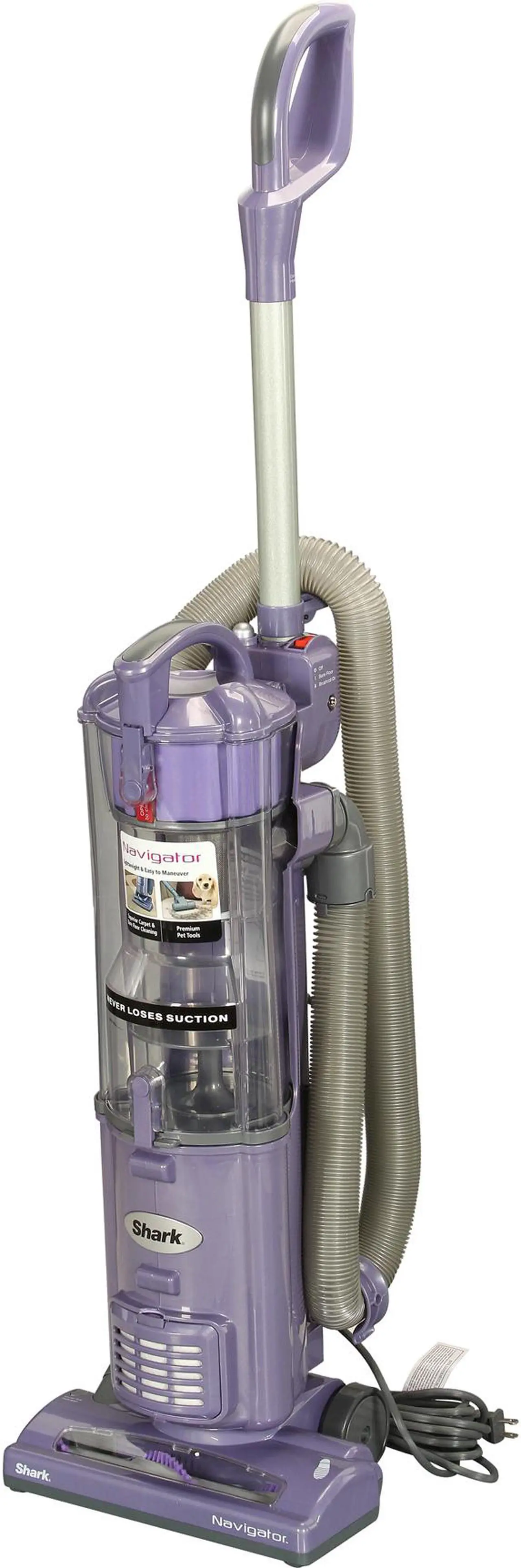 Main image of Shark Navigator Upright Bagless Vacuum Cleaner, Purple NV22L